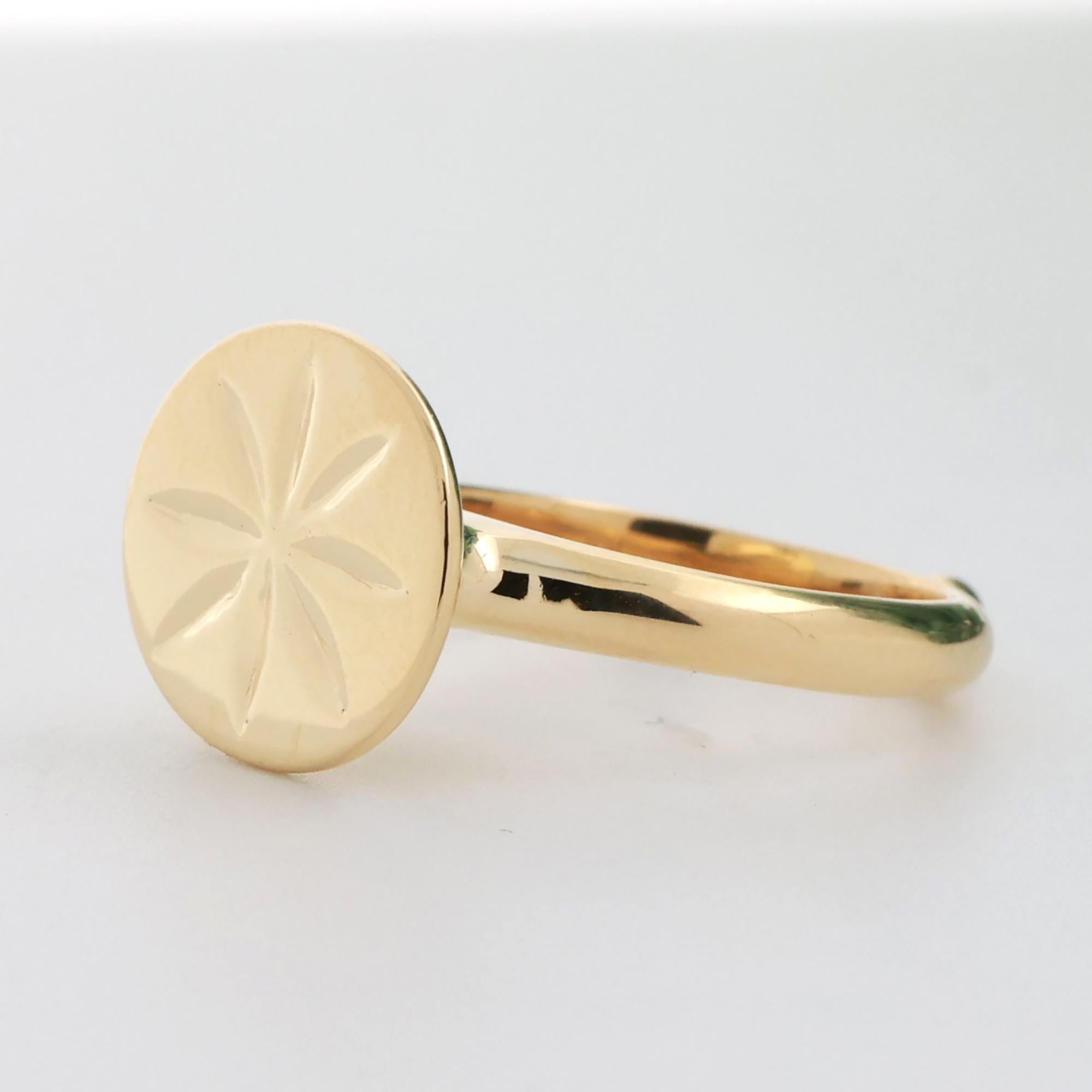 Temple St. Clair Sorcerer Ring 18K Yellow Gold Size 6.75 Ladies Estate