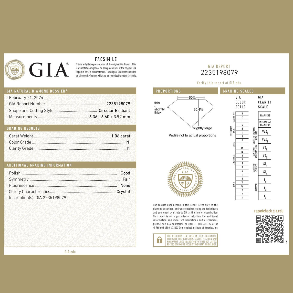 GIA 1.51CTW Natural Circular Brilliant Diamond Vintage Filigree Ring 14K Gold