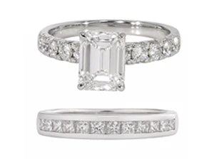 ENGAGEMENT & WEDDING RINGS