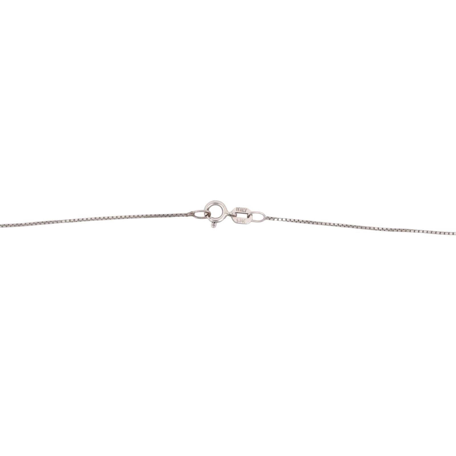 14K Two Tone Gold 0.54CTW Natural Cognac & White Diamond Cross Pendant Necklace