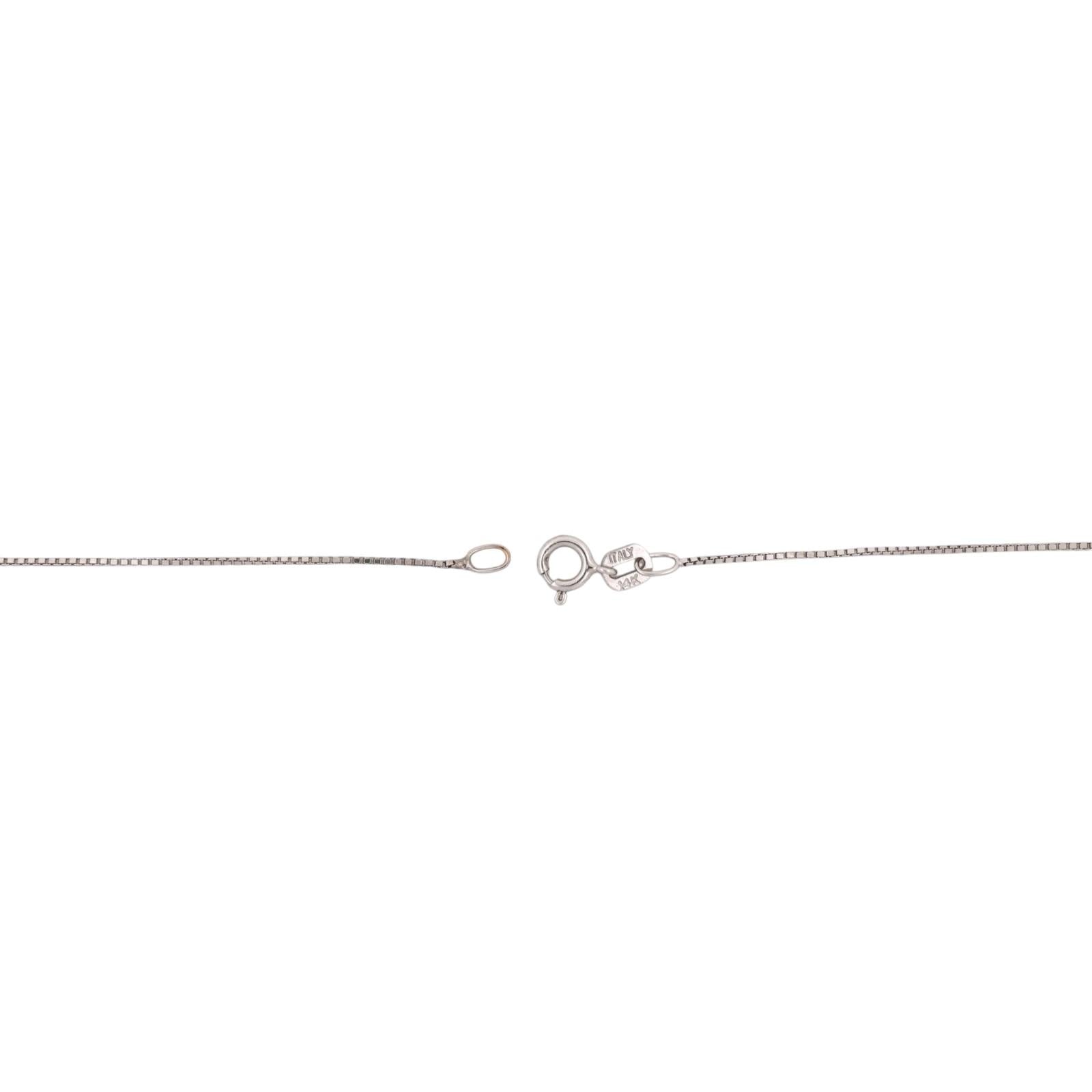 14K Two Tone Gold 0.54CTW Natural Cognac & White Diamond Cross Pendant Necklace