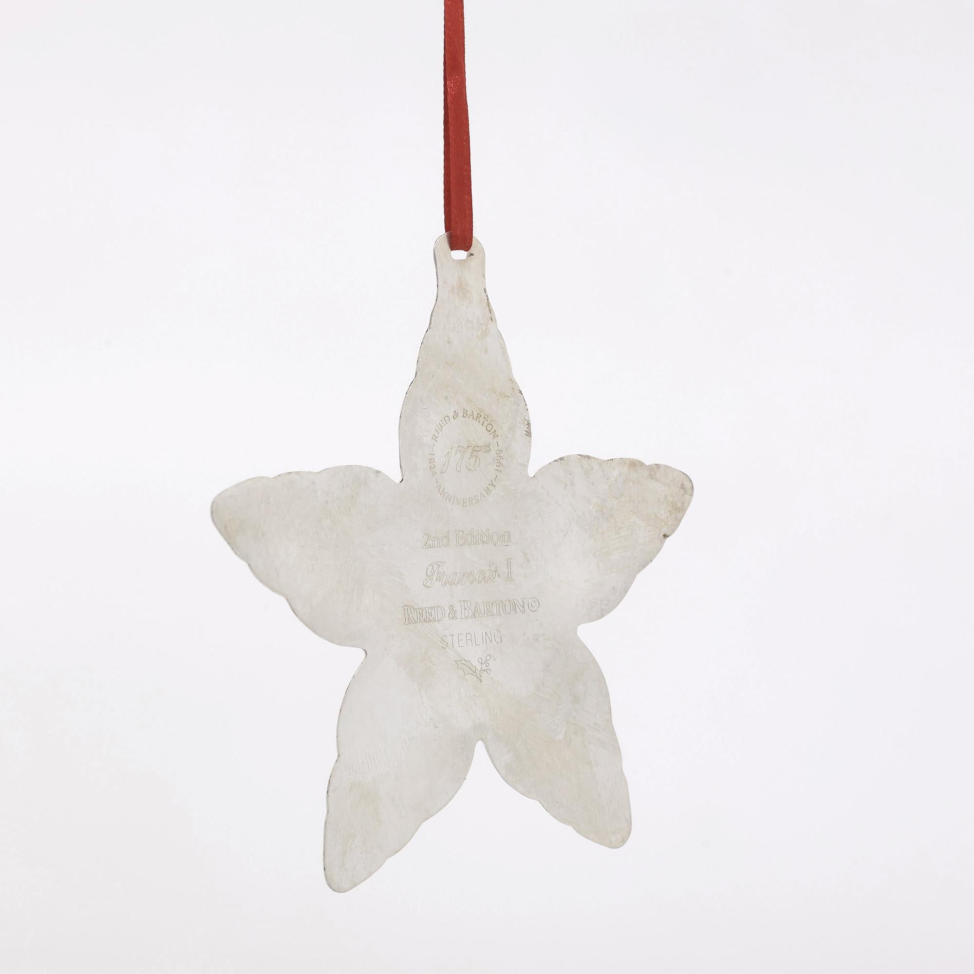 Reed & Barton Annual Christmas Francis 1 Ornament 175th Anniversary