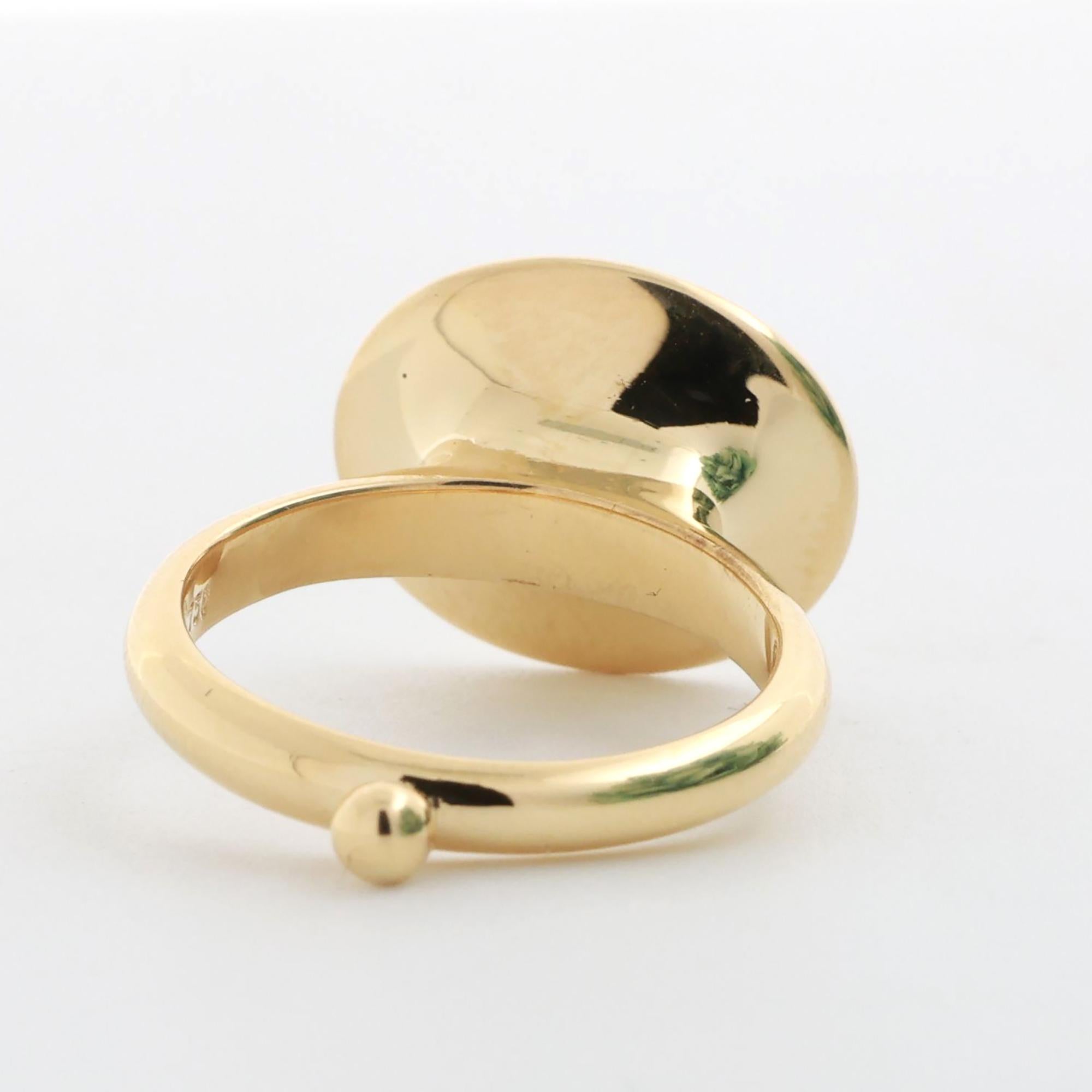 Temple St. Clair Sorcerer Ring 18K Yellow Gold Size 6.75 Ladies Estate