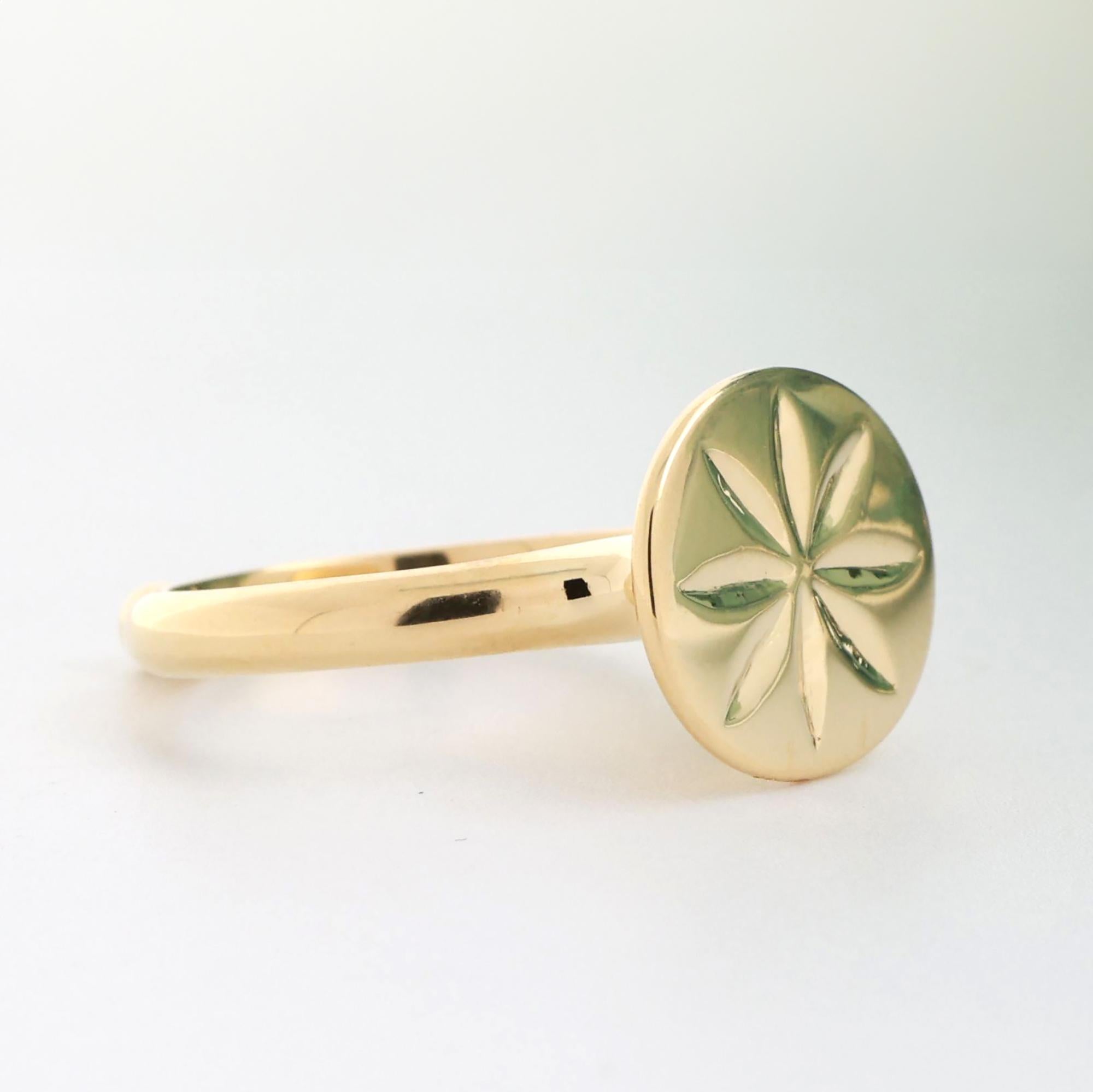 Temple St. Clair Sorcerer Ring 18K Yellow Gold Size 6.75 Ladies Estate