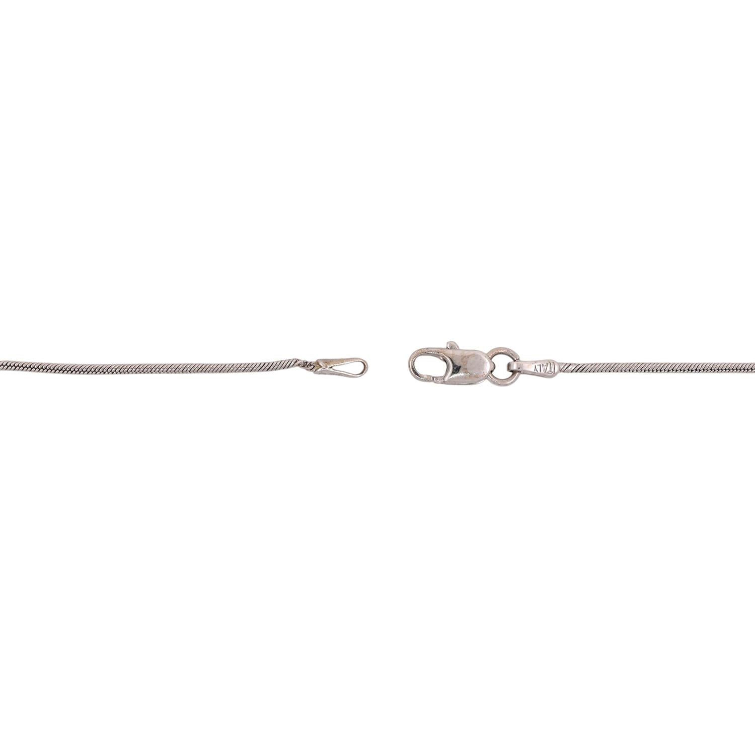1.00 TW Halo Diamond Square Pendant Chain Necklace 14K 18K White Gold 16.25"