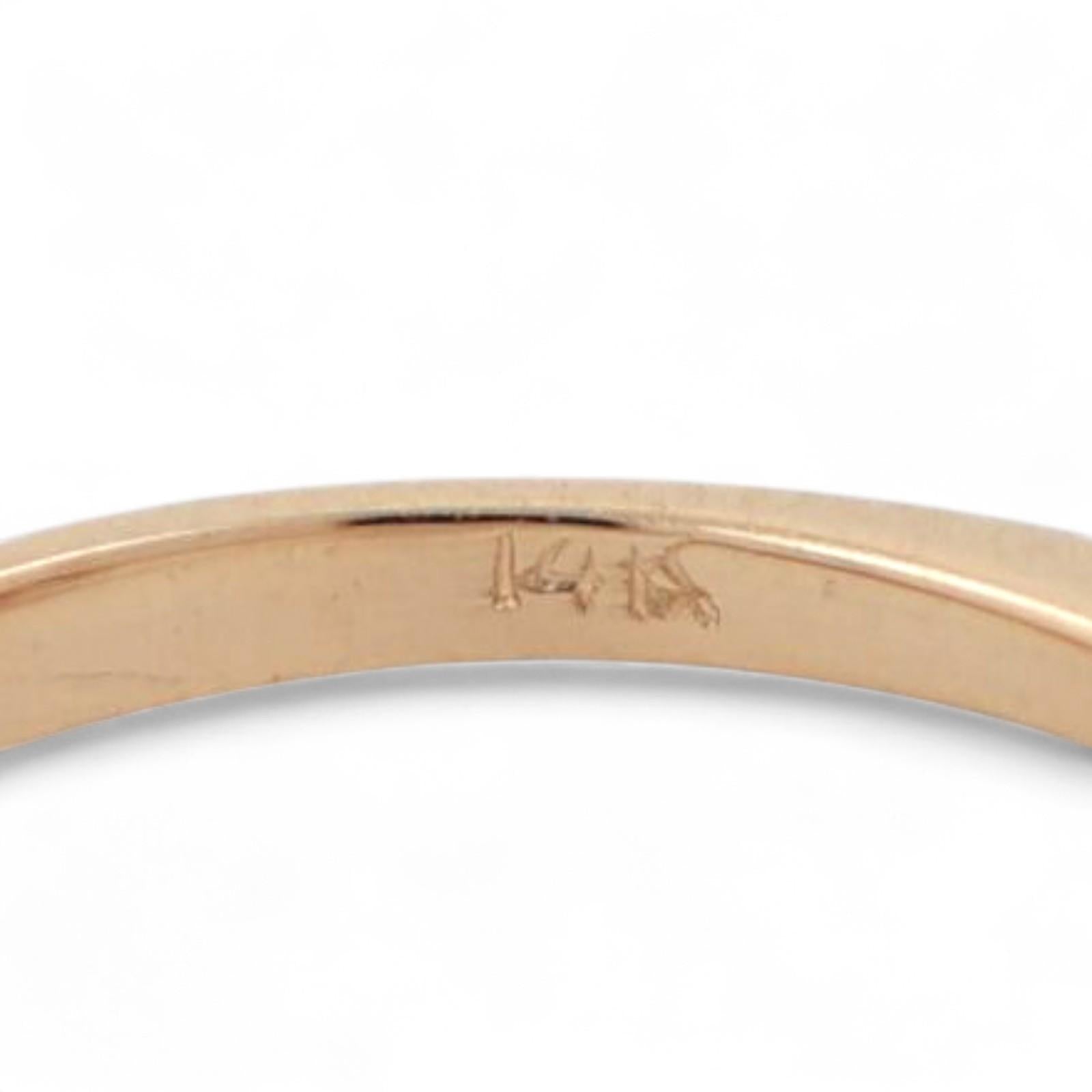Opal Diamond Cocktail Ring 14K Yellow Gold 0.37 CTW Size 6.75 Ladies Estate