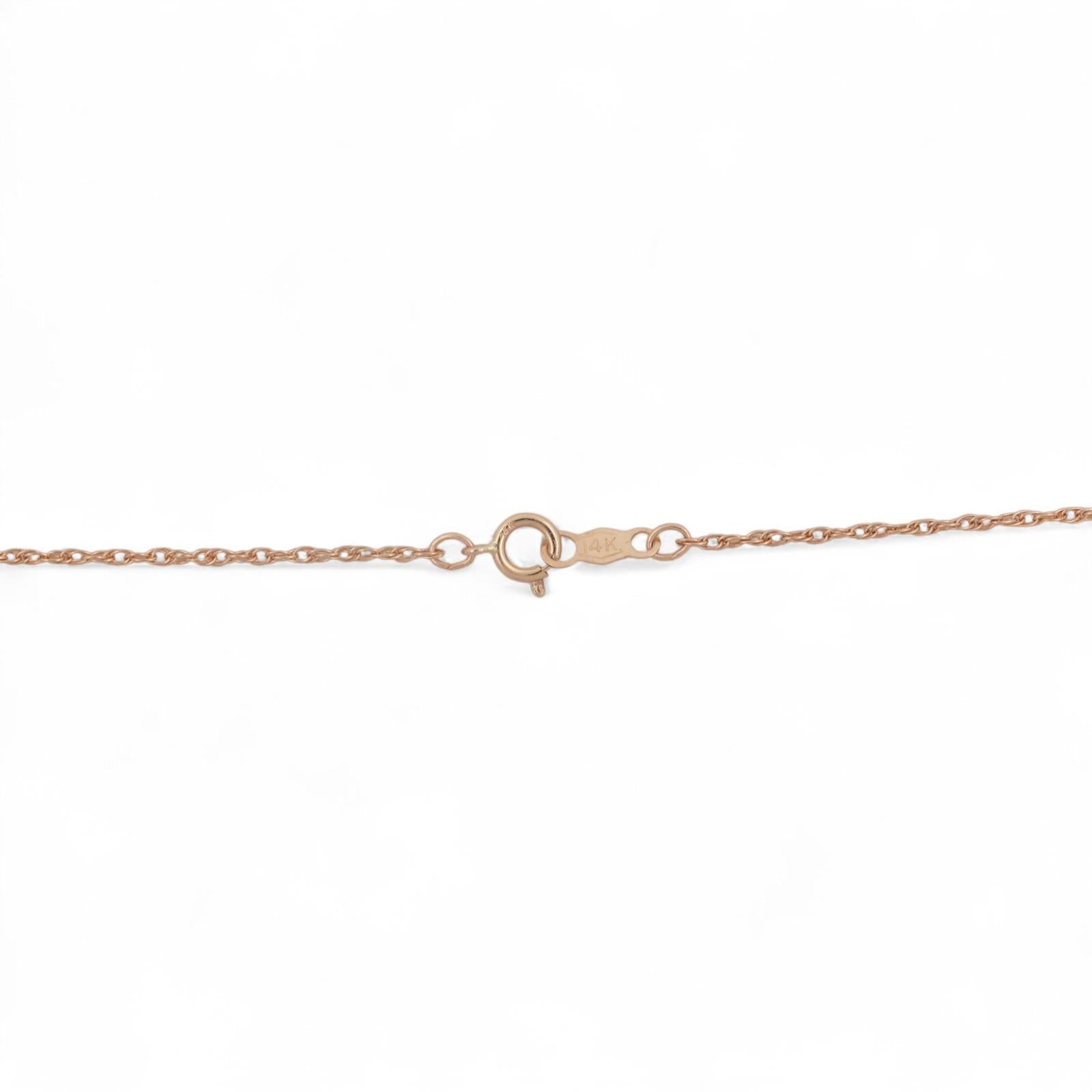 Amethyst Halo Diamond Floral Pendant Chain Necklace 14K Yellow Gold 0.89 CTW 18"