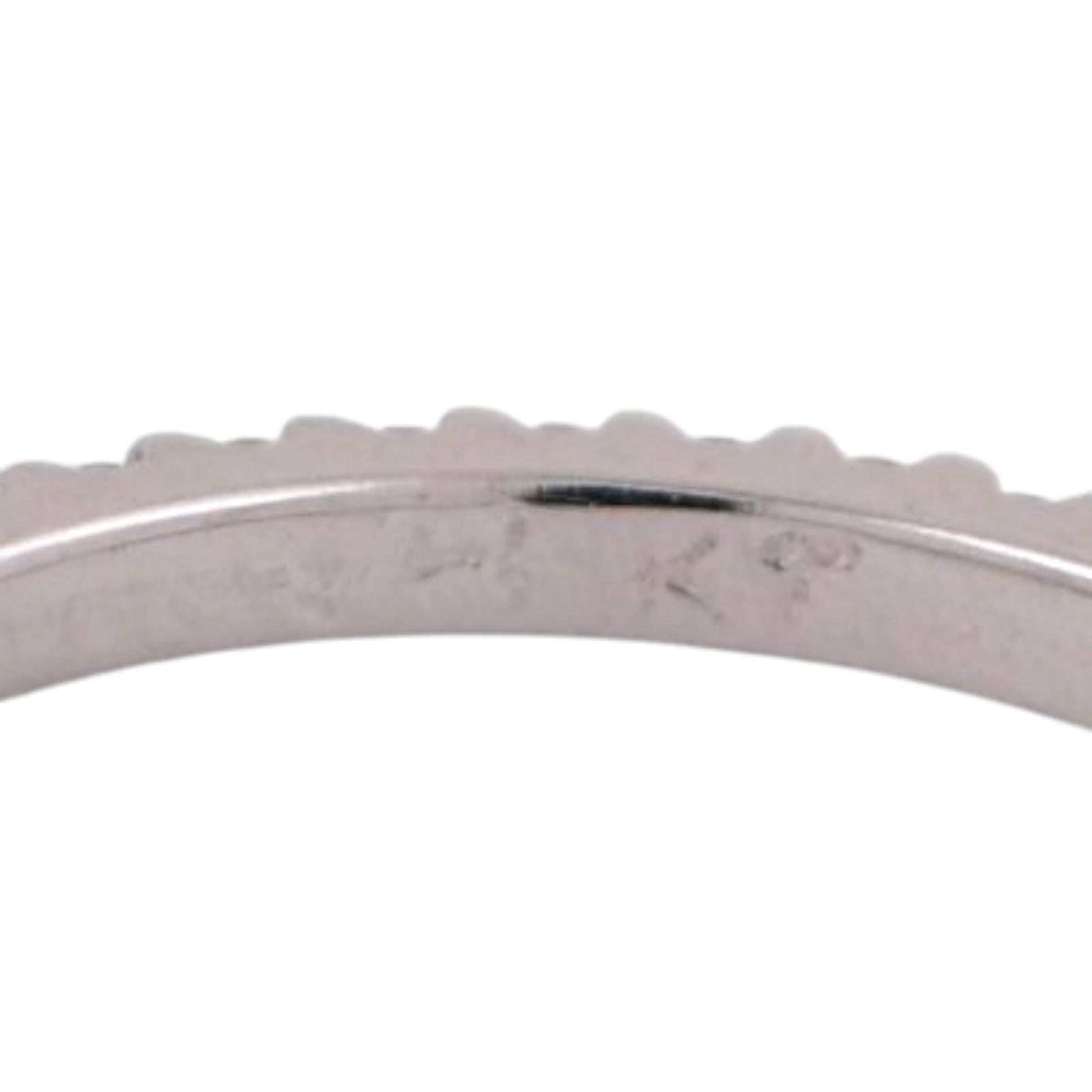 0.50 TW Diamond Full Eternity Band Ring Anniversary 14K White Gold Size 5.75