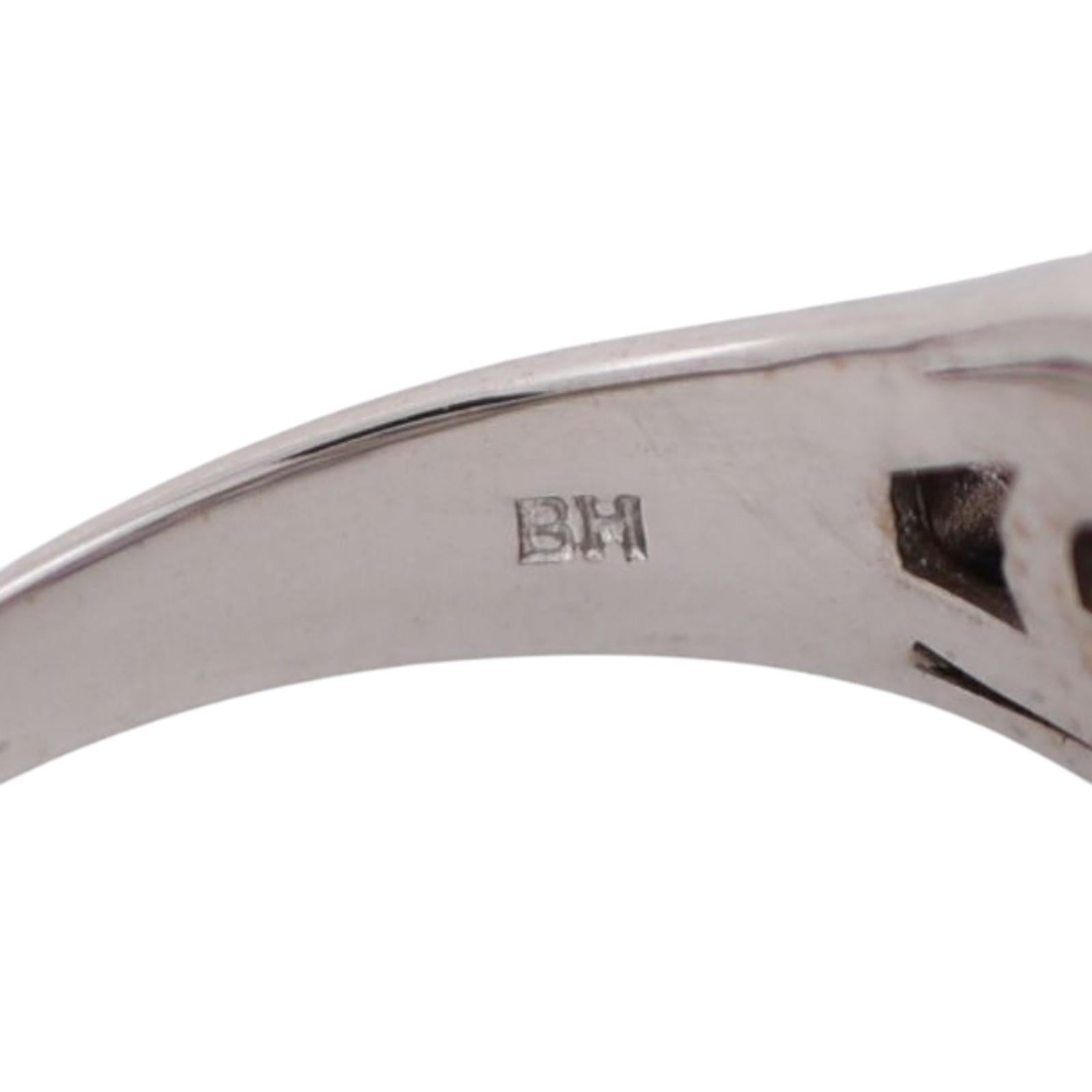 EFFY Tanzanite Diamond Cocktail Ring 14K White Gold 4.85 CTW Size 9.5 Ladies