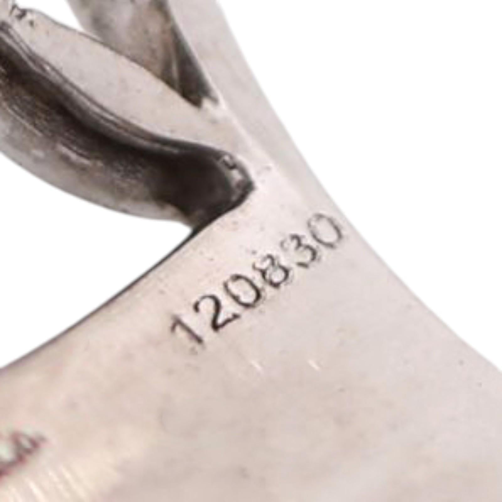 Gabriel & Co. Diamond Filigree Wide Band Ring 14K White Gold 2.00 TW Size 9