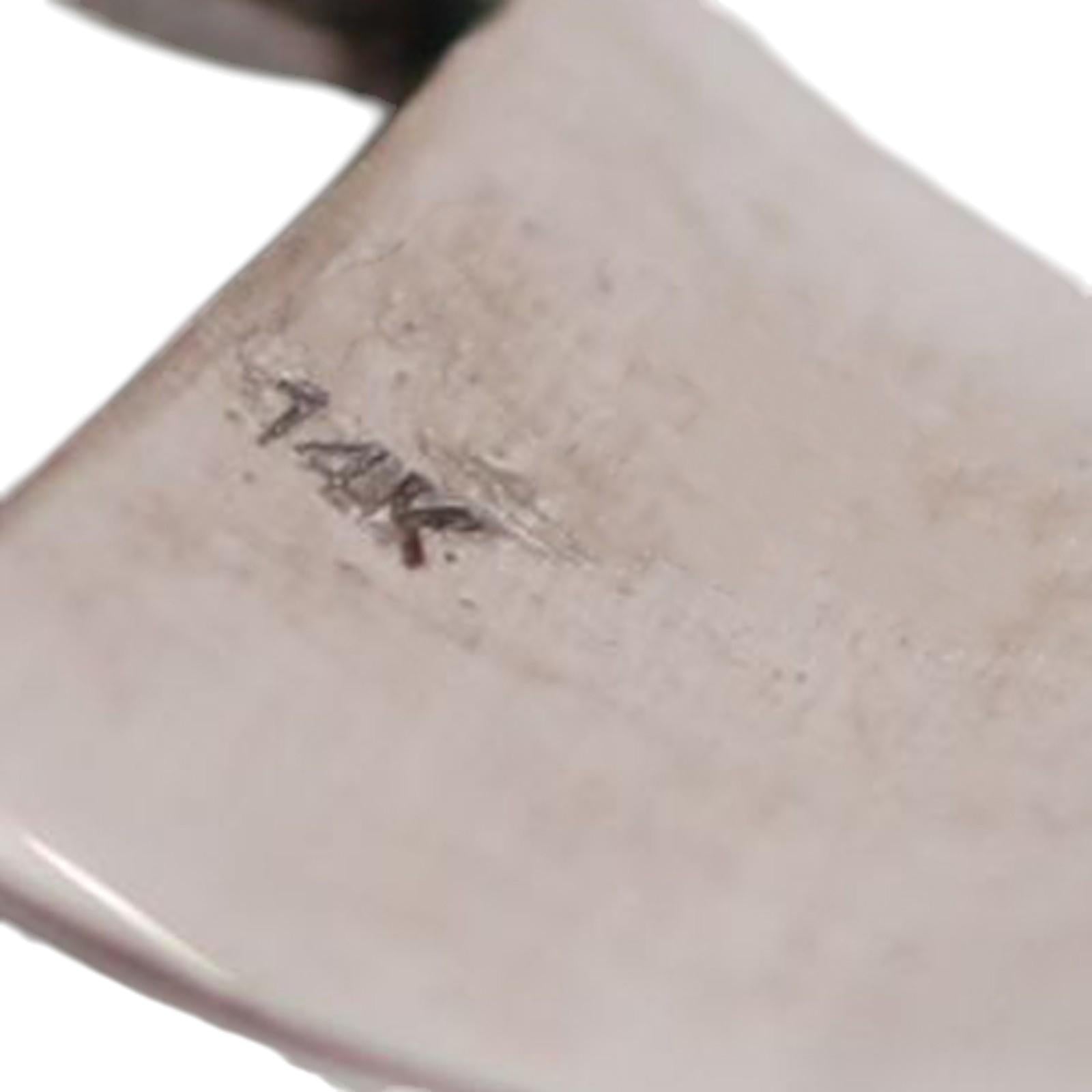 Gabriel & Co. Diamond Filigree Wide Band Ring 14K White Gold 2.00 TW Size 9