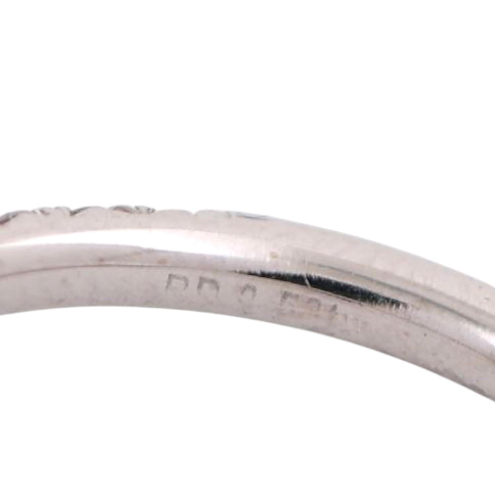 1.82 TW Halo Diamond Engagement Ring UGS CertIficate 18K White Gold Size 6.5