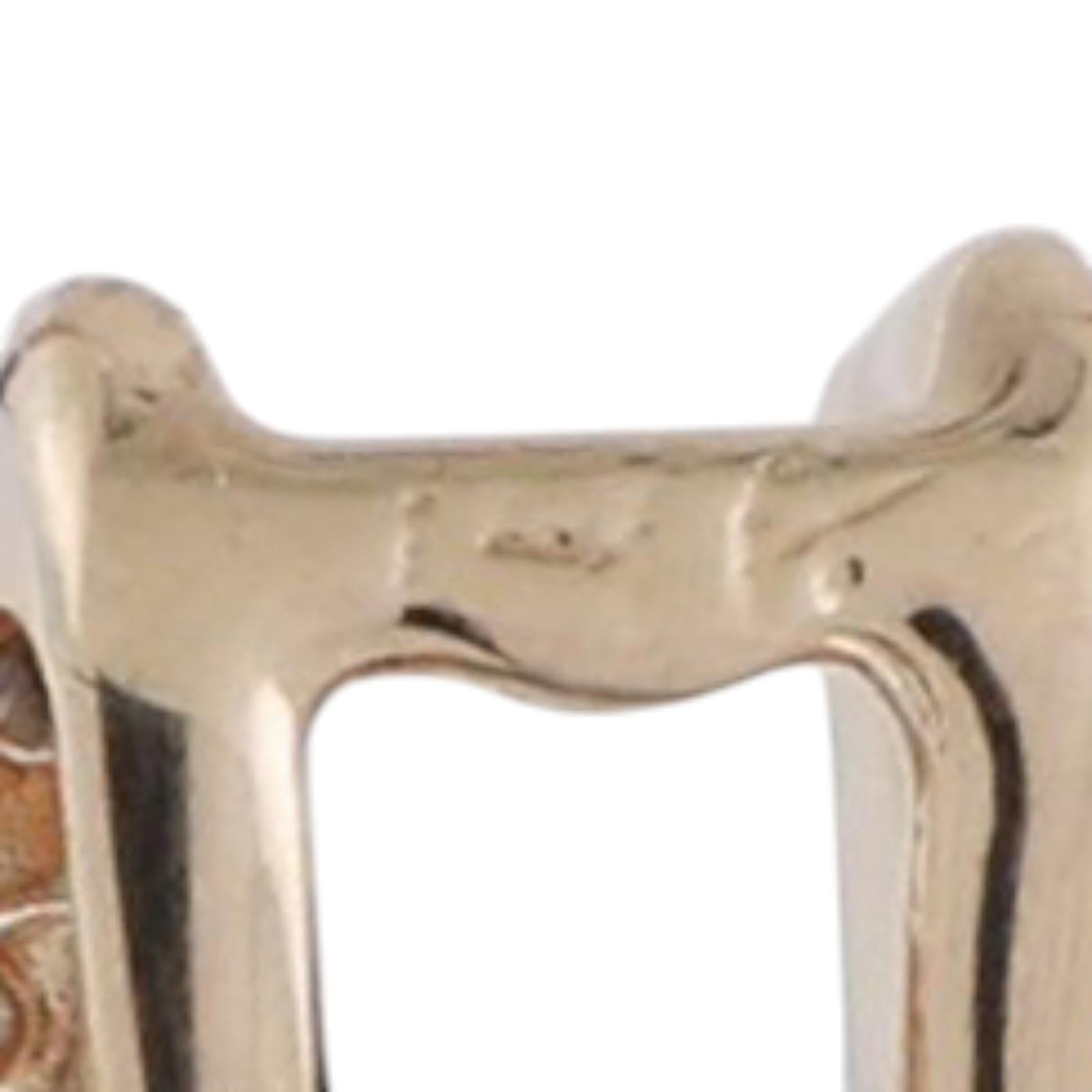 Garnet Diamond Slider Pendant 14K Yellow Gold 2.07 CTW Marquise Gem 0.75" Estate