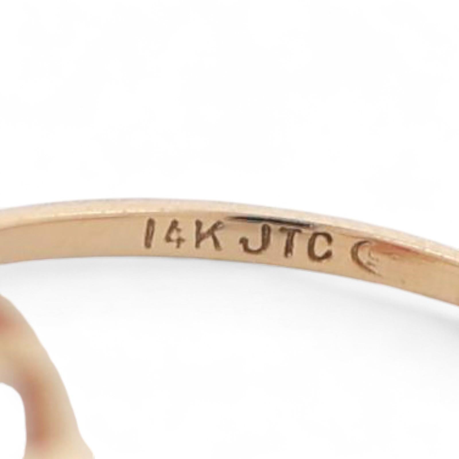 Ruby Diamond Floral Cocktail Ring 14K Yellow Gold 0.42 CTW Size 5.5 Ladies