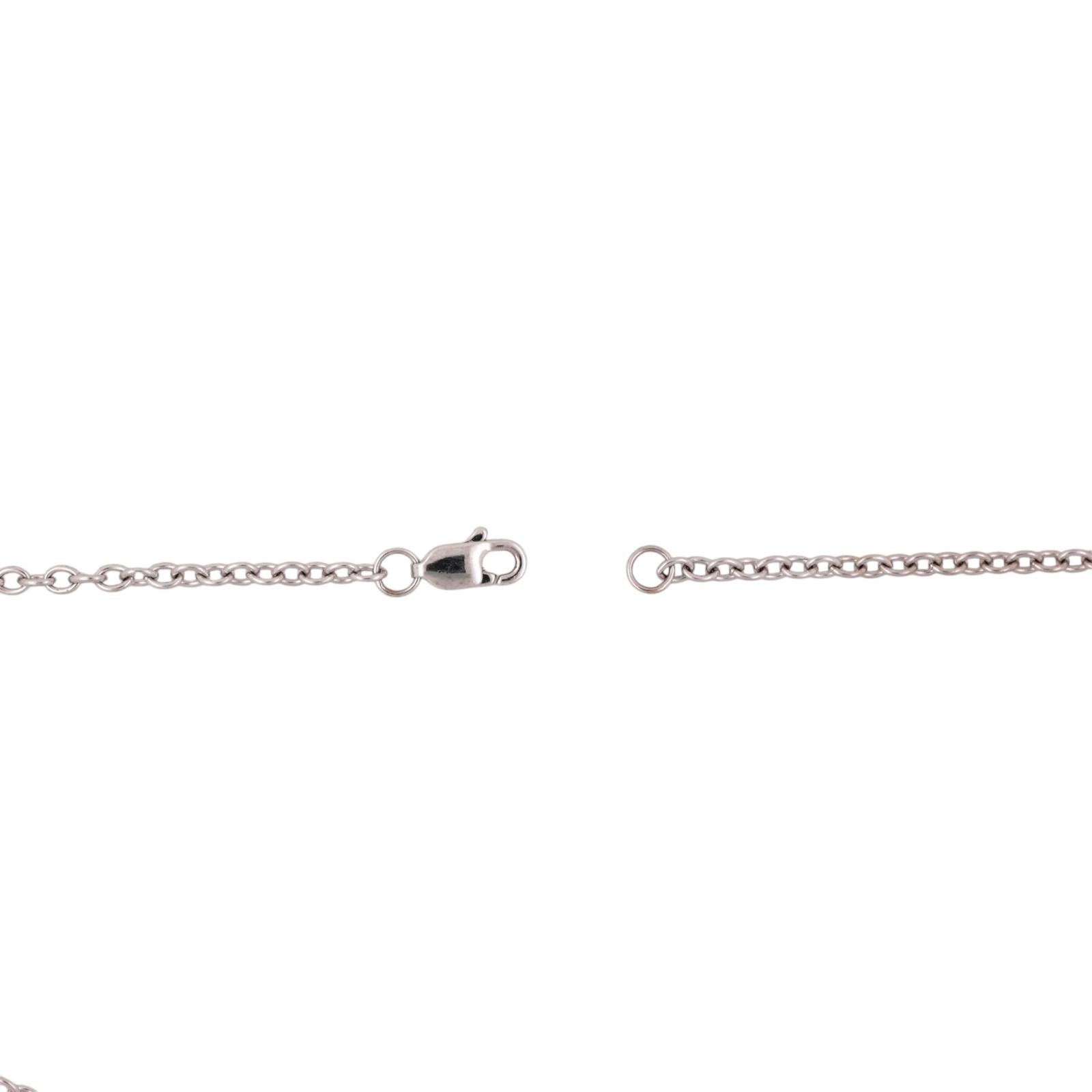 1.61 TW Black White Diamond Round Filigree Pendant Chain Necklace 14K Gold 16"