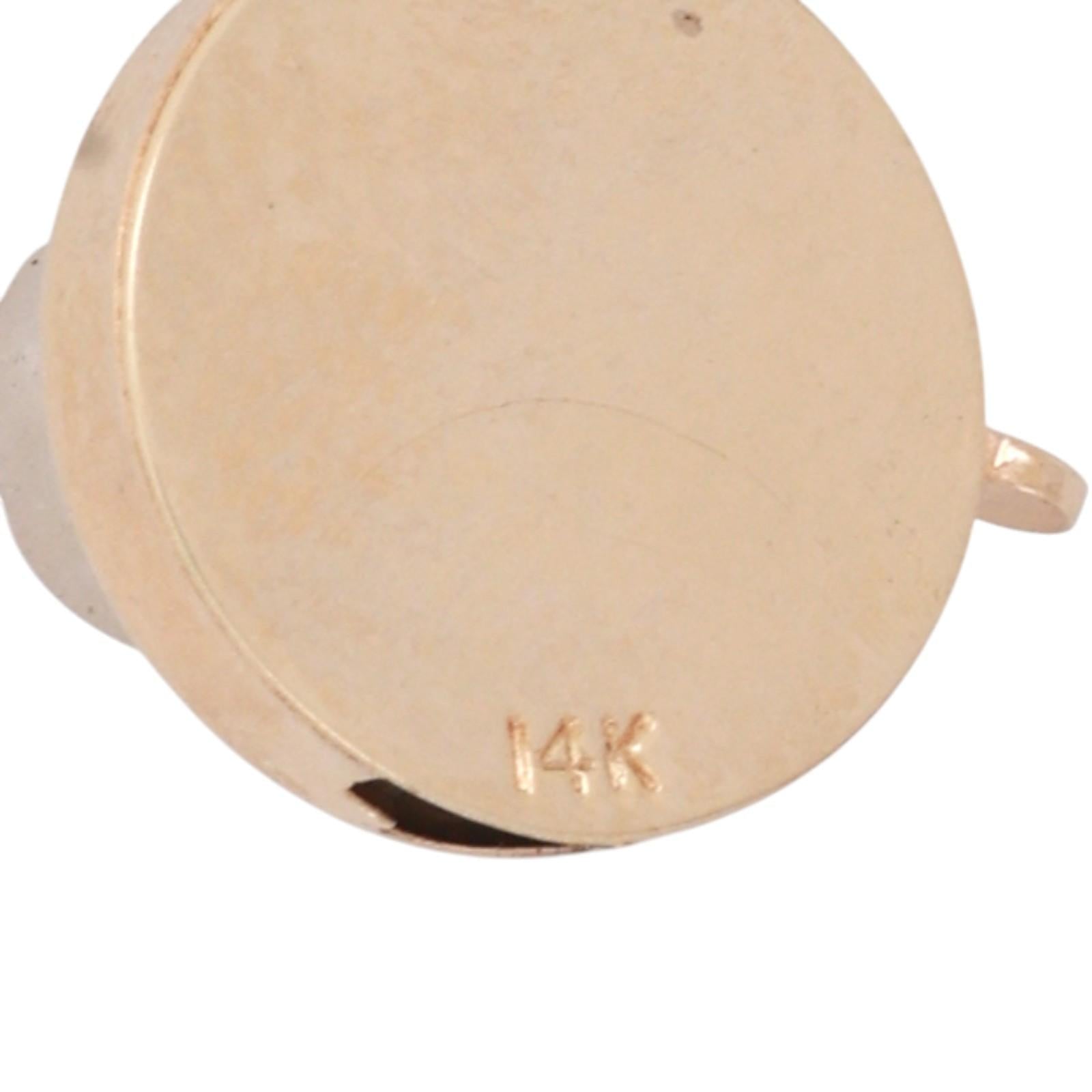 Vintage Pearl Diamond Sapphire Y Drop Necklace 14K Yellow Gold 18.5" Ladies