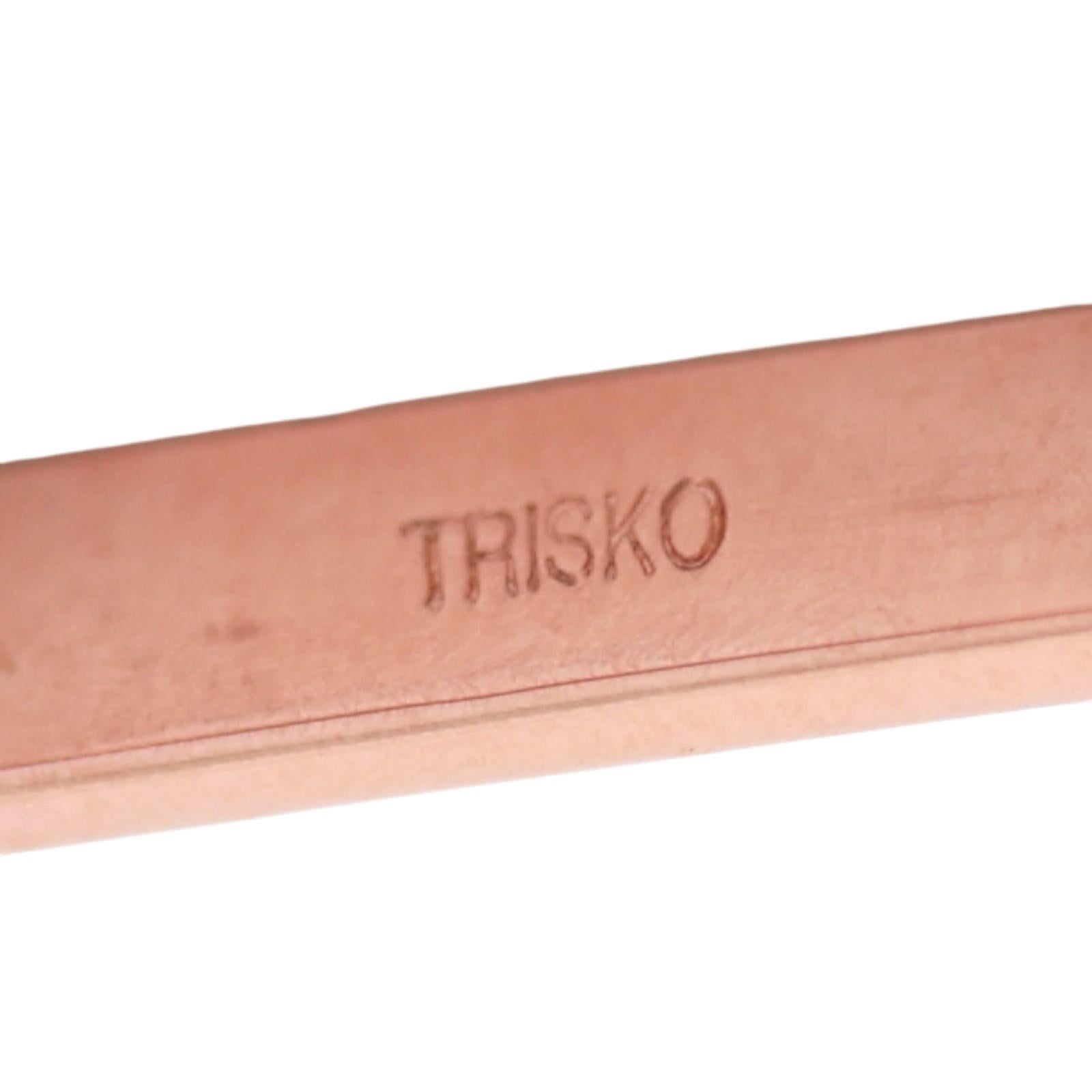 Trisko Geometric Akoya Pearl Diamond Statement Ring 14K Rose Gold SZ 7.25 Estate