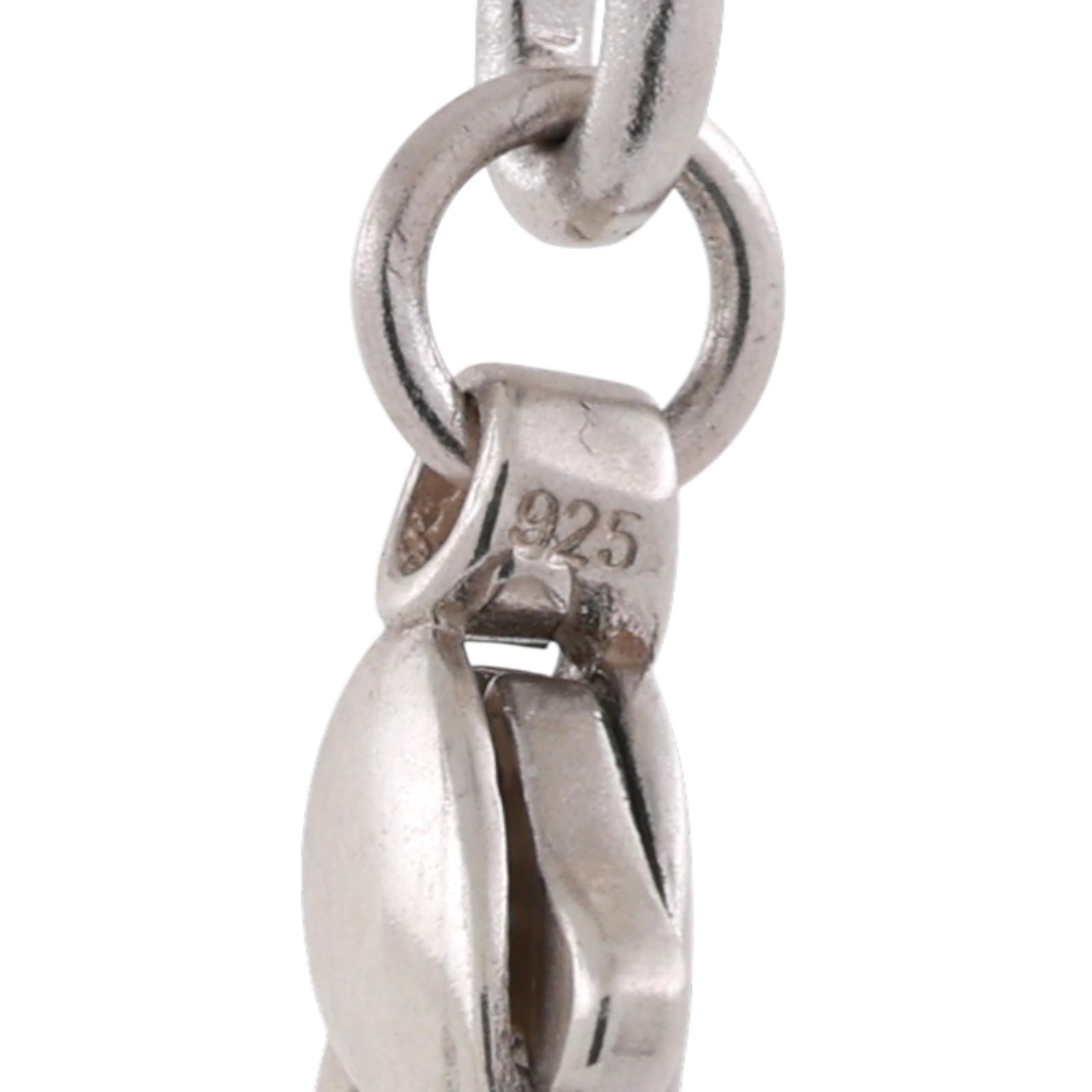 SAINT BY SARAH JANE 18K Yellow Gold Sterling Silver Bee Dangle Necklace 18.5"