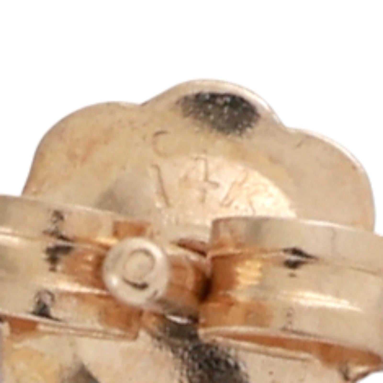 Cultured Akoya Pearl Drop Dangle Earrings 14K Yellow Gold 1.55" Ladies Vintage