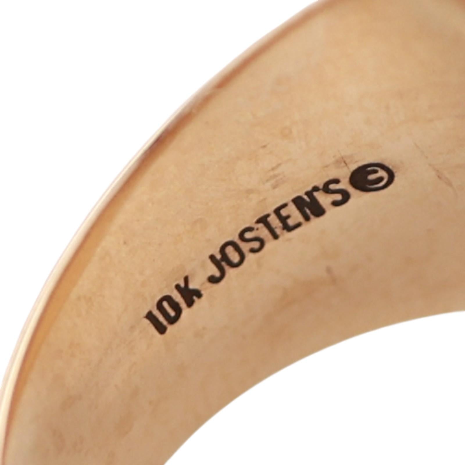 Mens Lakeland High School Class Ring 1986 10K Gold Lab Grown Sapphire Size 10.5