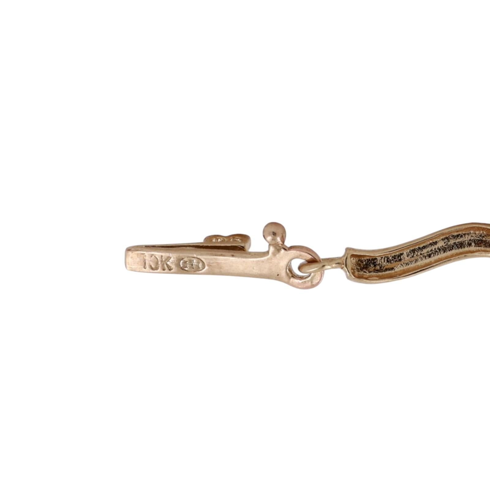 Peridot Diamond Swirl Station Bracelet 10K Two-Tone Gold 2.27 CTW 7.5"