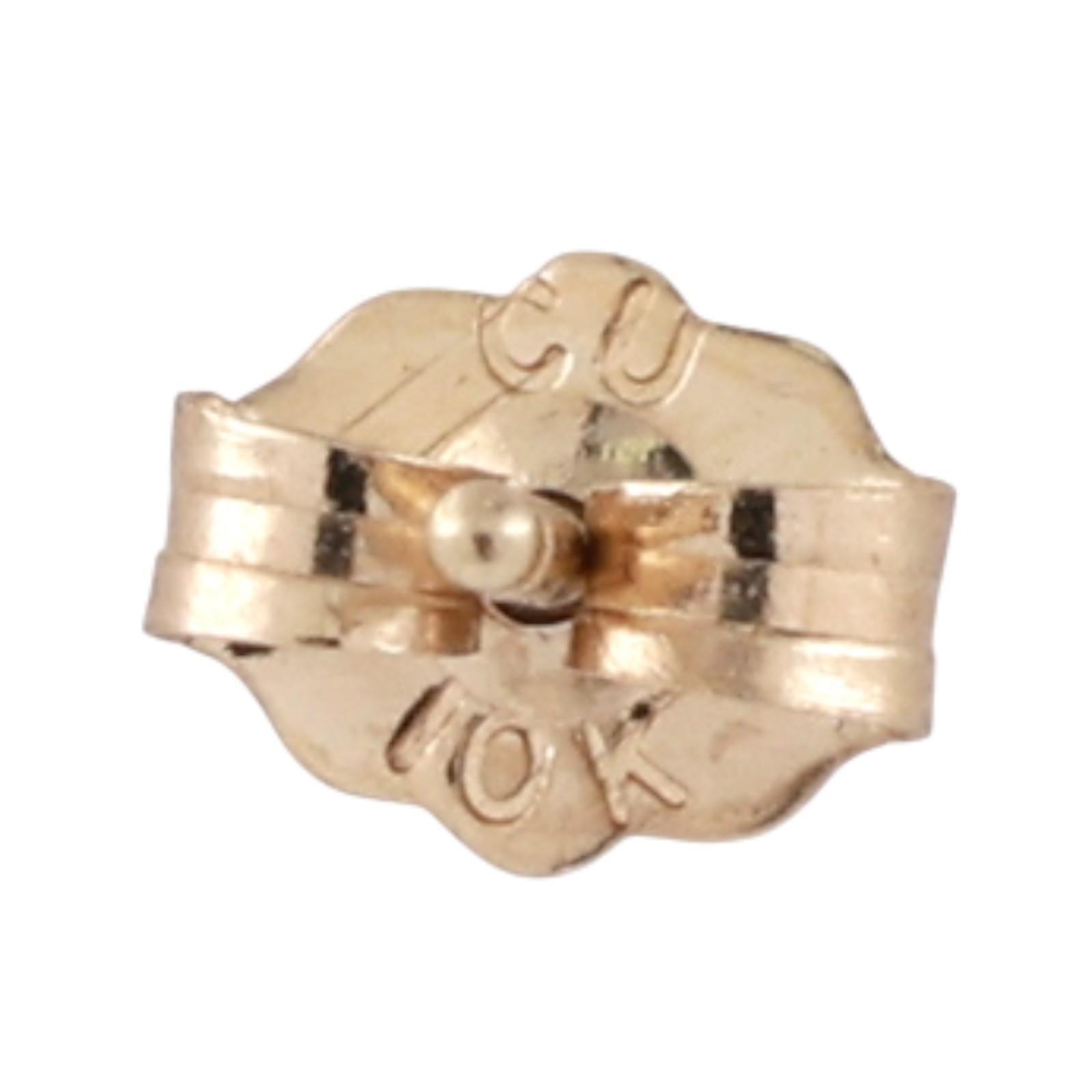 Blue Topaz Diamond Pendant Earring Set 10K Gold 3.65 CTW Ladies Estate