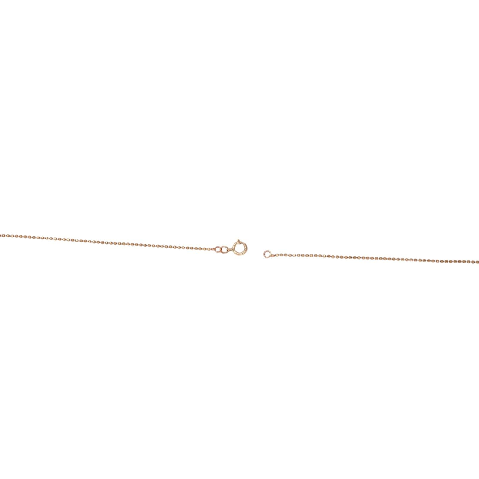 Multi Color Sapphire Diamond Flower Pendant Chain Necklace 14K Gold 0.60 CTW 18"