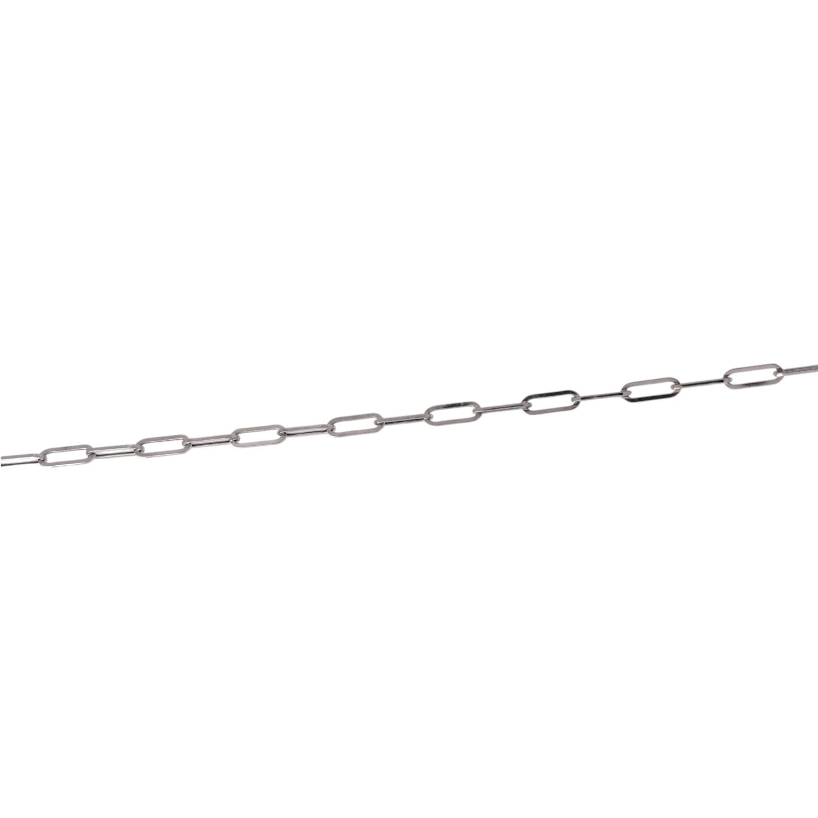 Effy Onyx Diamond Panther Pendant Paperclip Chain Necklace 14K White Gold 18"