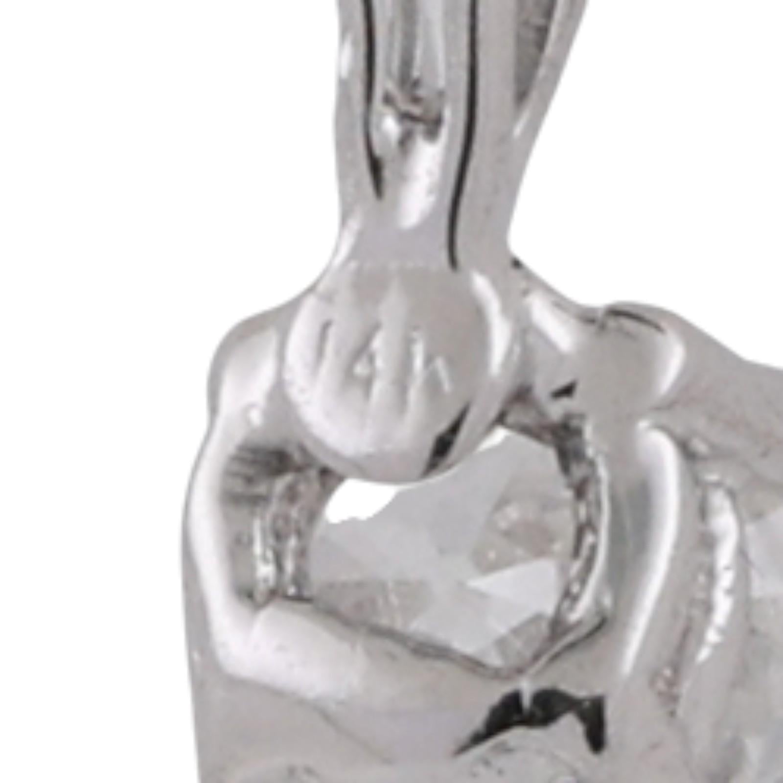 NEW Round Diamond Solitaire Pendant White Gold 0.46 CT 0.35"