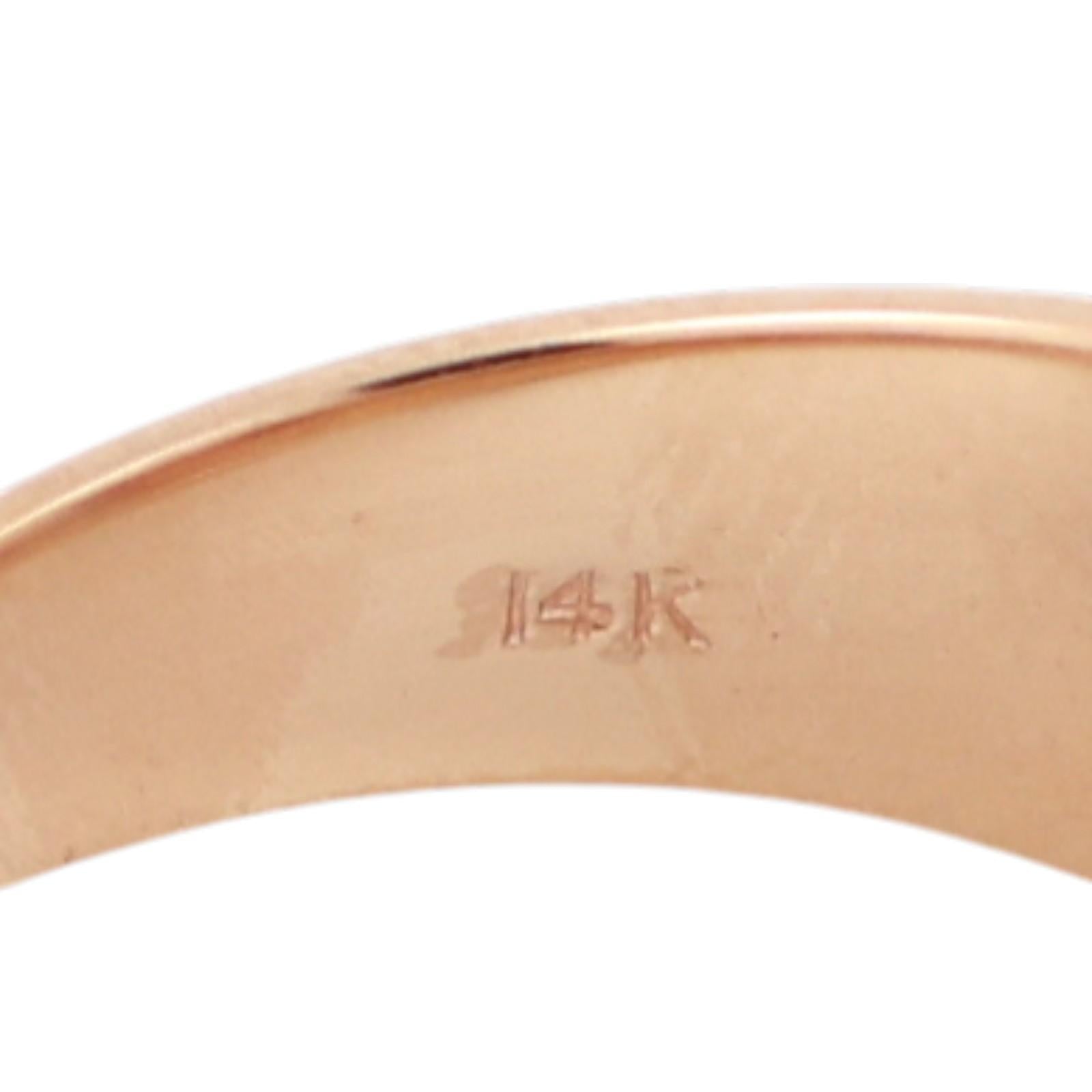 0.50 CT Mens Diamond Signet Ring Two-Tone Gold Size 9 Vintage Estate
