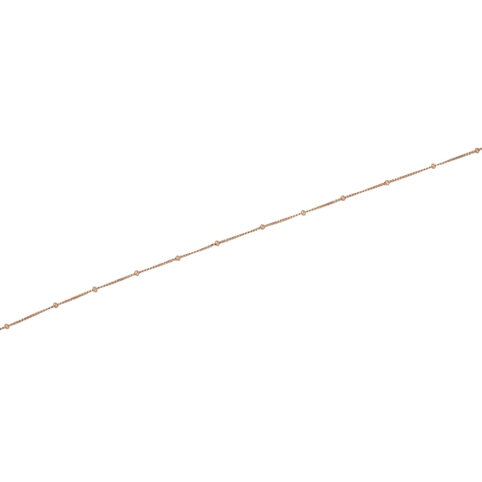 Religious Diamond Cross Pendant Chain Necklace 14K Yellow Gold 0.42 TW 17"