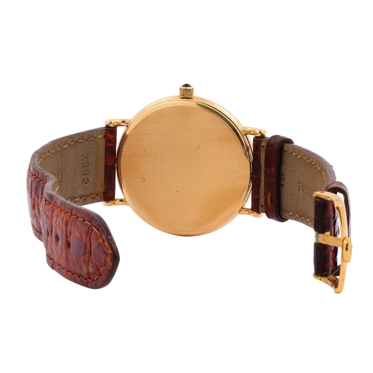 Concord 18K Yellow Gold Men's Quartz Dress Watch 34mm Swiss Made