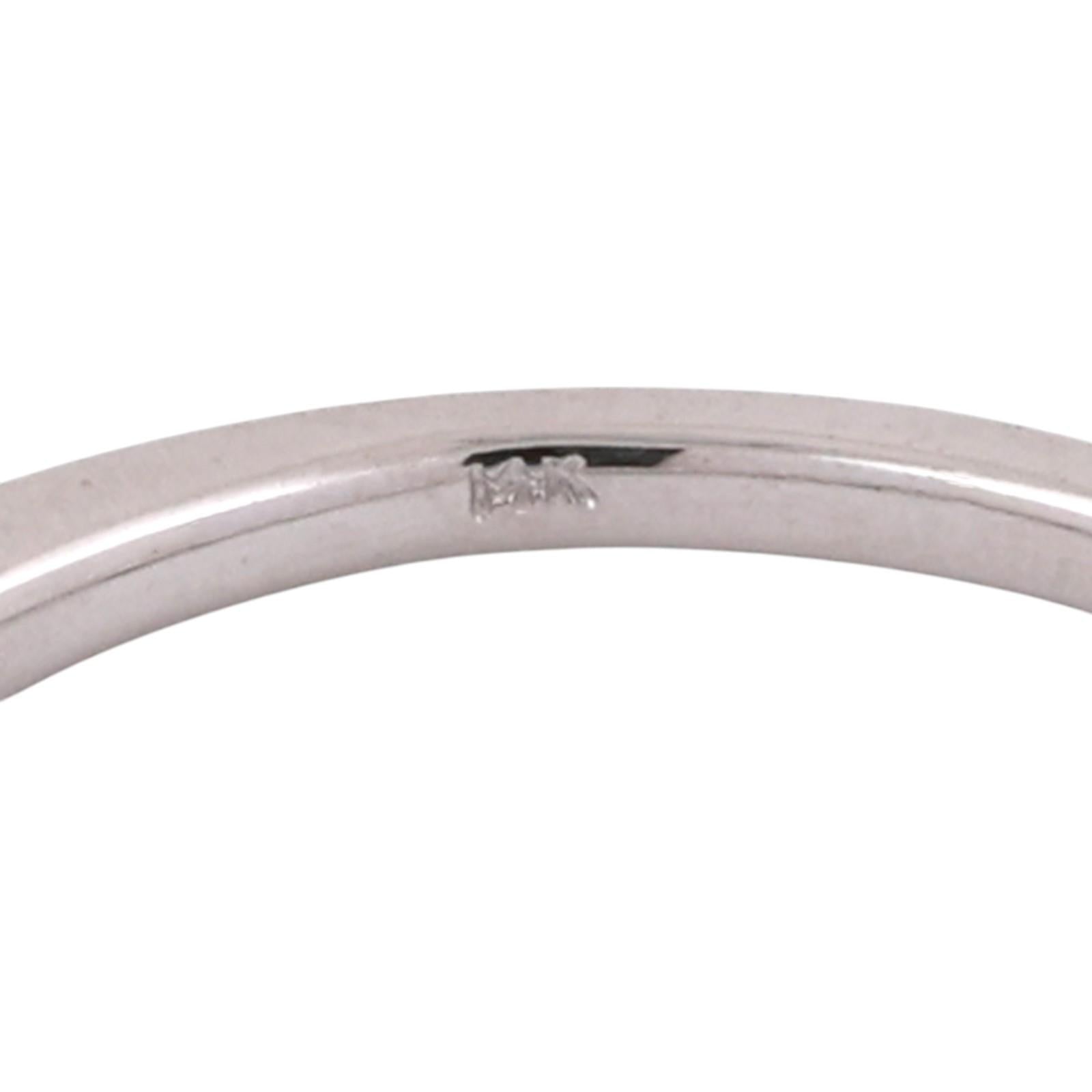 14K White Gold Diamond Eternity Band 0.95CTW Round F-G VS1-VS2 Wedding Ring GSI