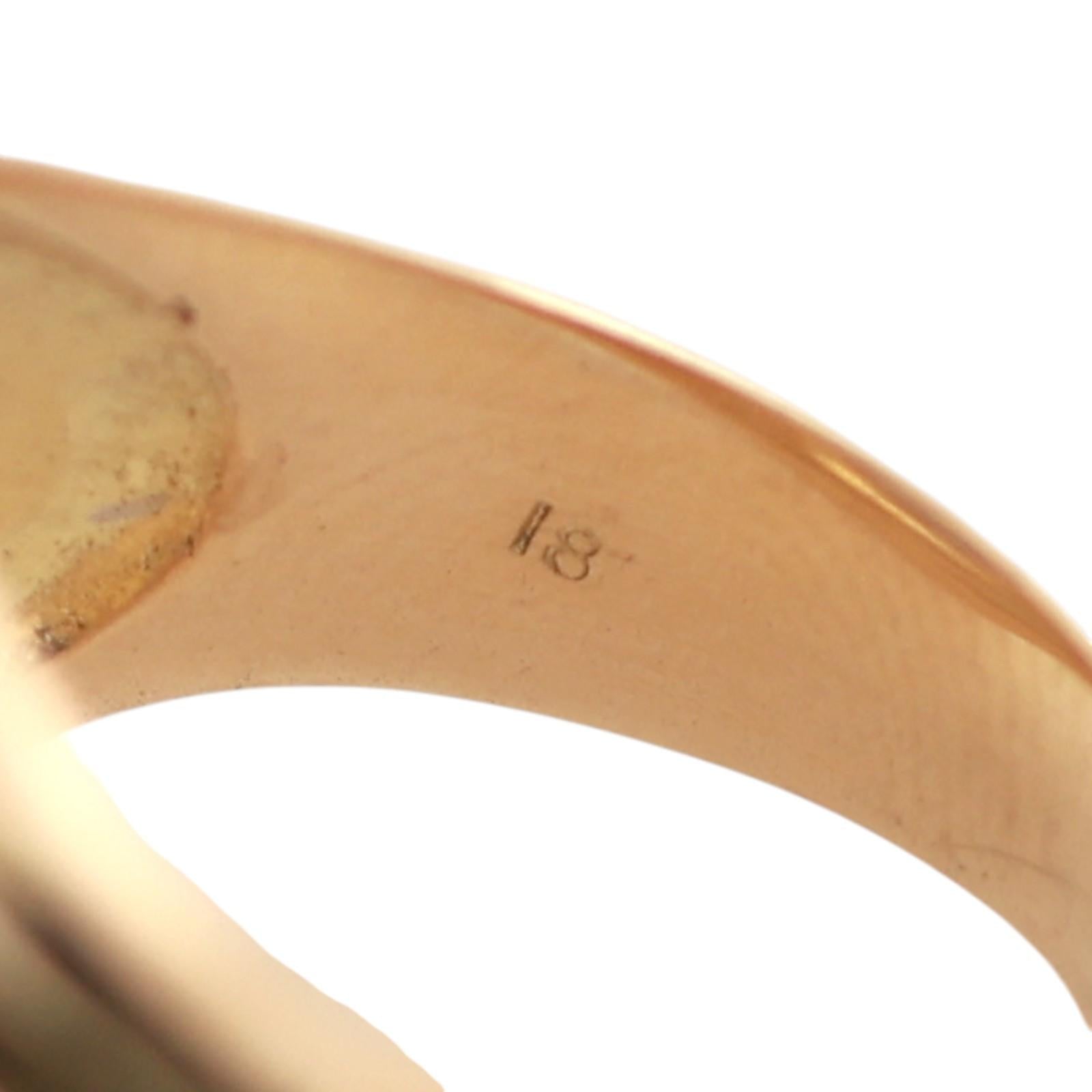 18K Yellow Gold Platinum 3.00ctw Diamond Cluster Dome Cocktail Ring Size 8.25