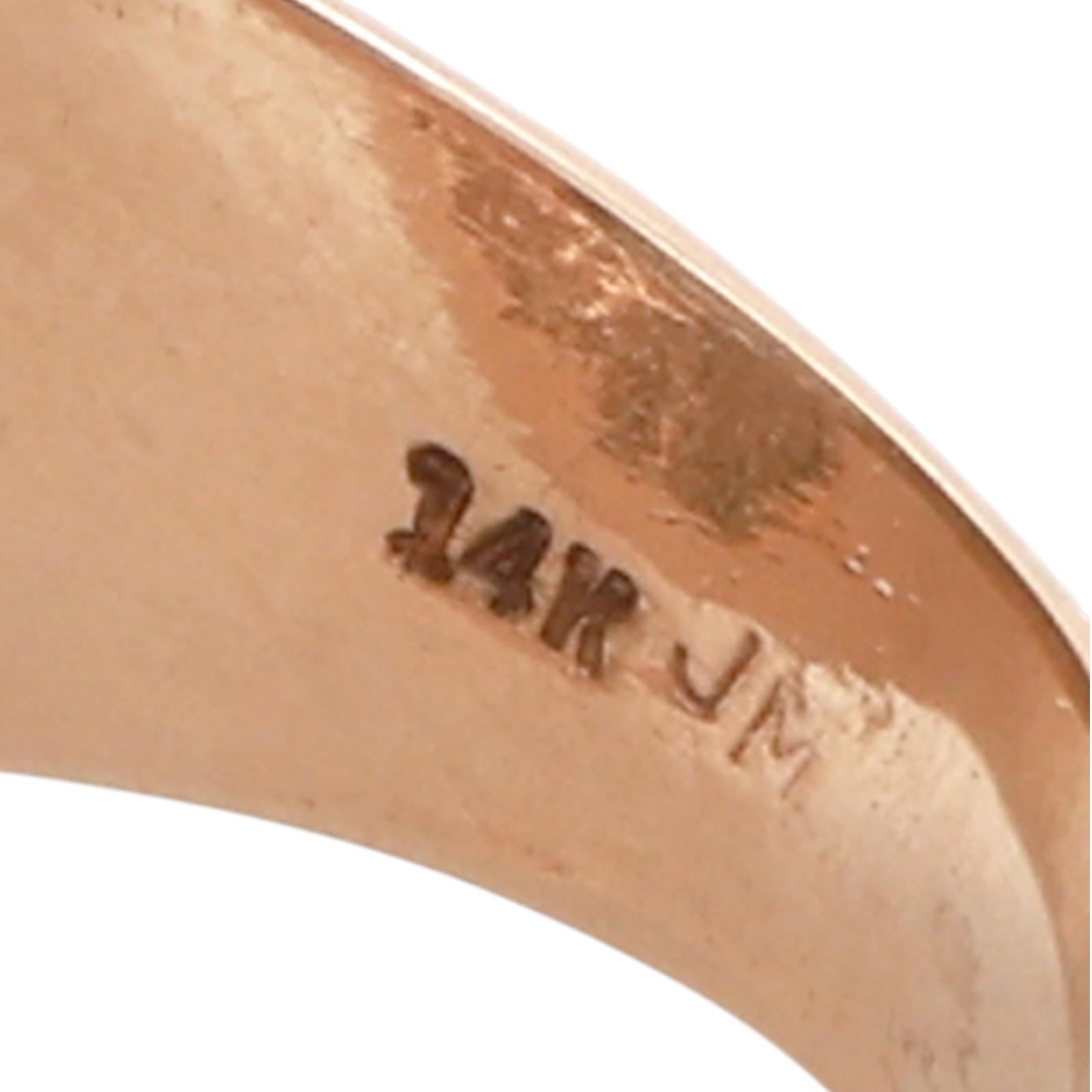 14K Two-Tone Gold 2.00CTW Diamond Cluster Ring Unisex Size 7.75