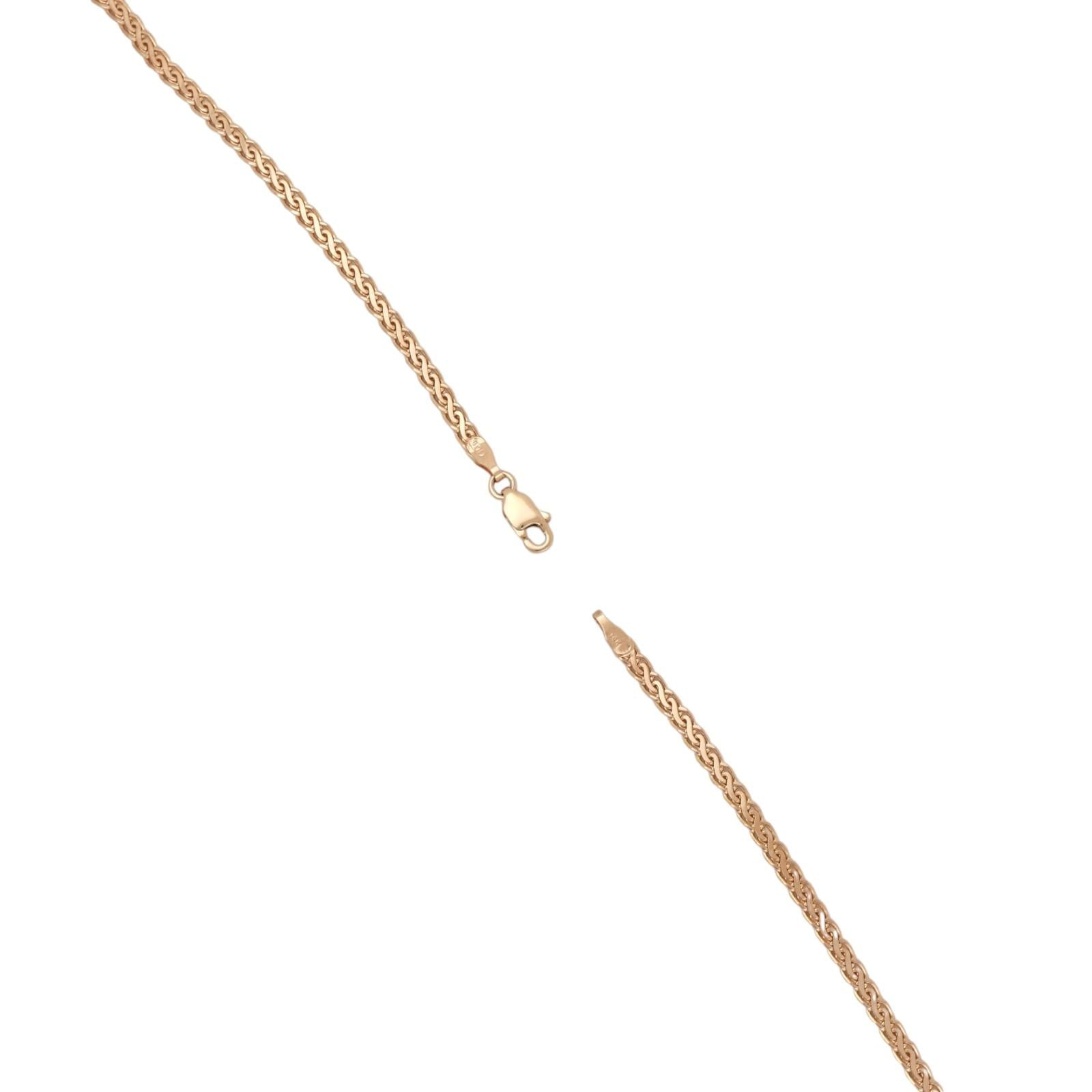 14K Yellow Gold Ruby Diamond Y Necklace Marquise Ruby Drop 17.5" Estate