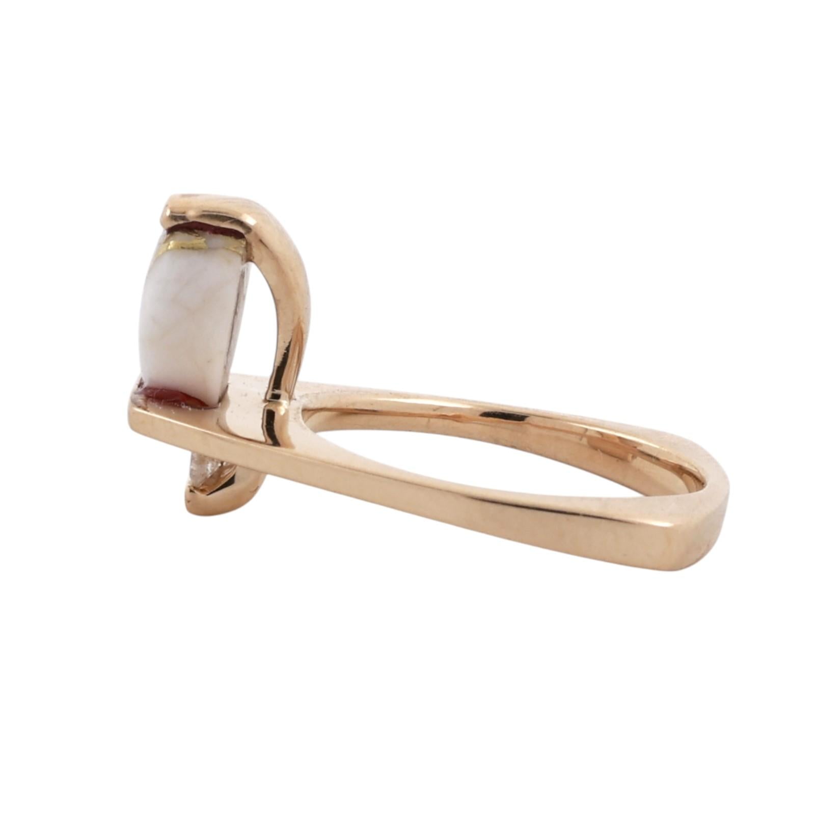 14K Yellow Gold Glacier Gold Diamond Ring 2.62CTW Size 6.25 Estate