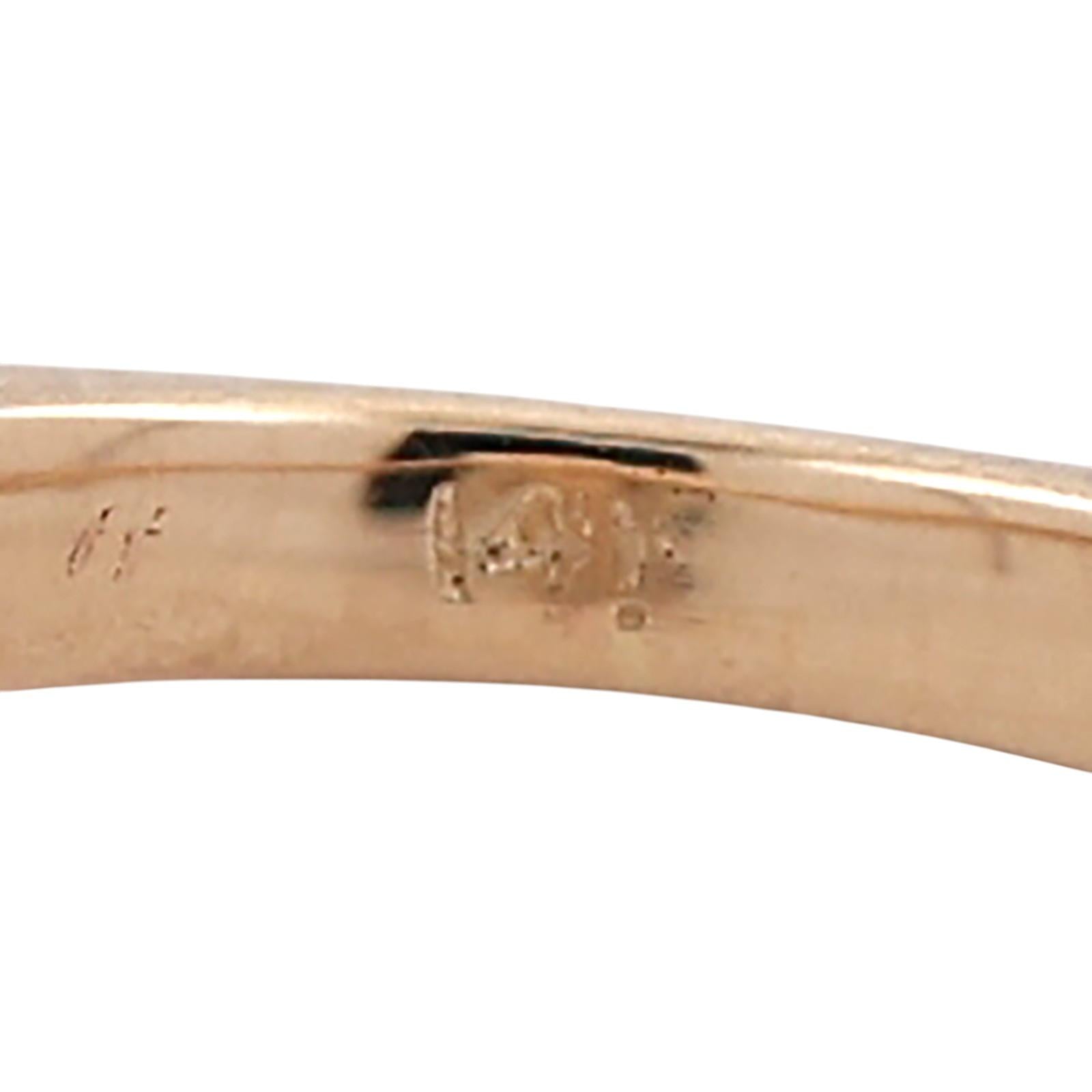 14K Yellow Gold Glacier Gold Diamond Ring 2.62CTW Size 6.25 Estate