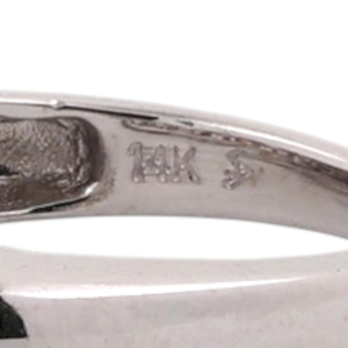 Natural Diamond Round Baguette Band Ring 14K White Gold 0.50 CTW Size 5.5
