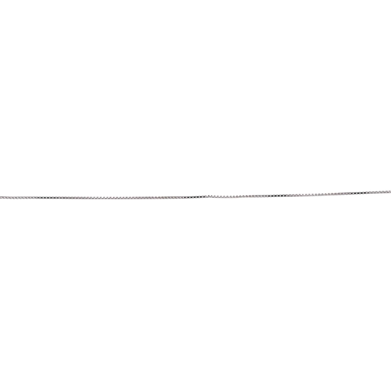 14K White Gold 0.50CTW Diamond Circle Pendant Necklace 19.5" Round Brilliant