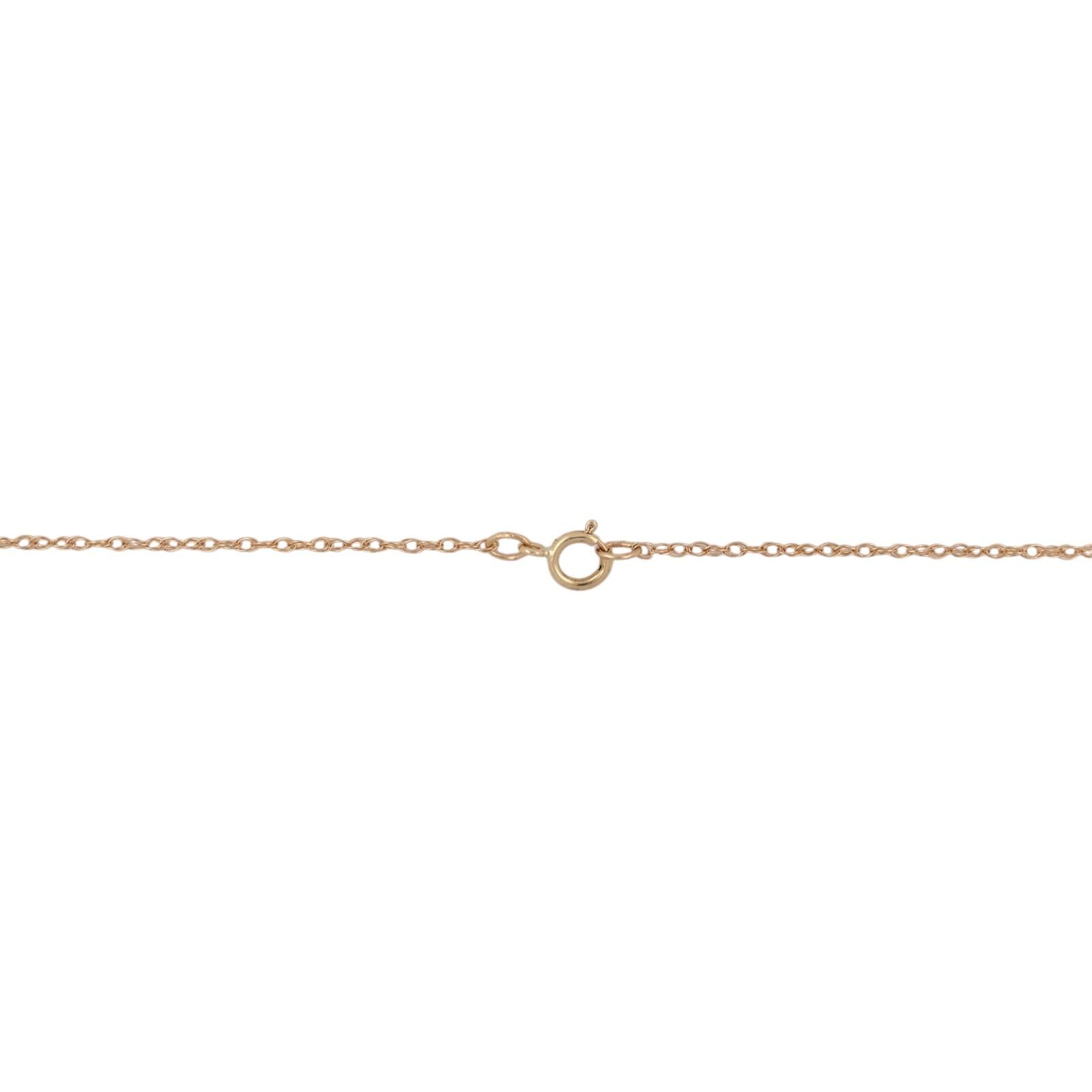14K Gold Tanzanite Heart Pendant Necklace 18.25" Marquise Gems Estate Jewelry