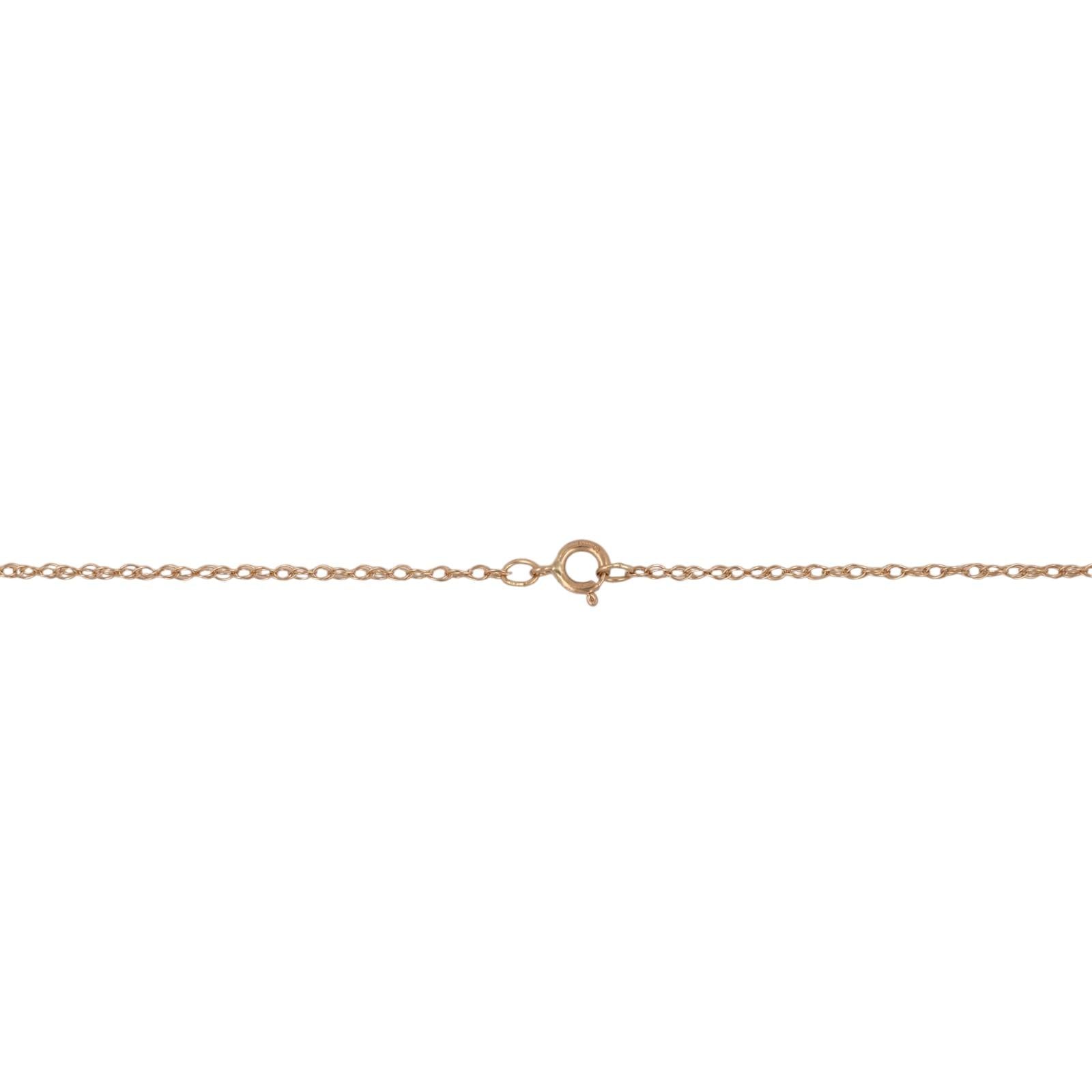 14K Gold 2.35CTW Tanzanite Cluster Pendant Chain Necklace 18" Estate Hong Kong