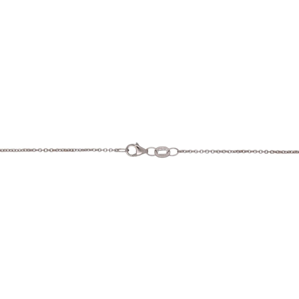 EFFY Diamond Teardrop Cluster Halo PendanNecklace 14K White Gold 1.10 CTW 16-18"