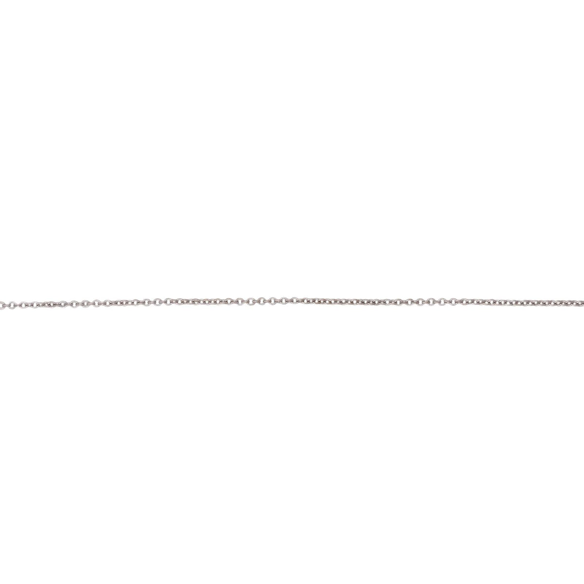 EFFY Diamond Teardrop Cluster Halo PendanNecklace 14K White Gold 1.10 CTW 16-18"