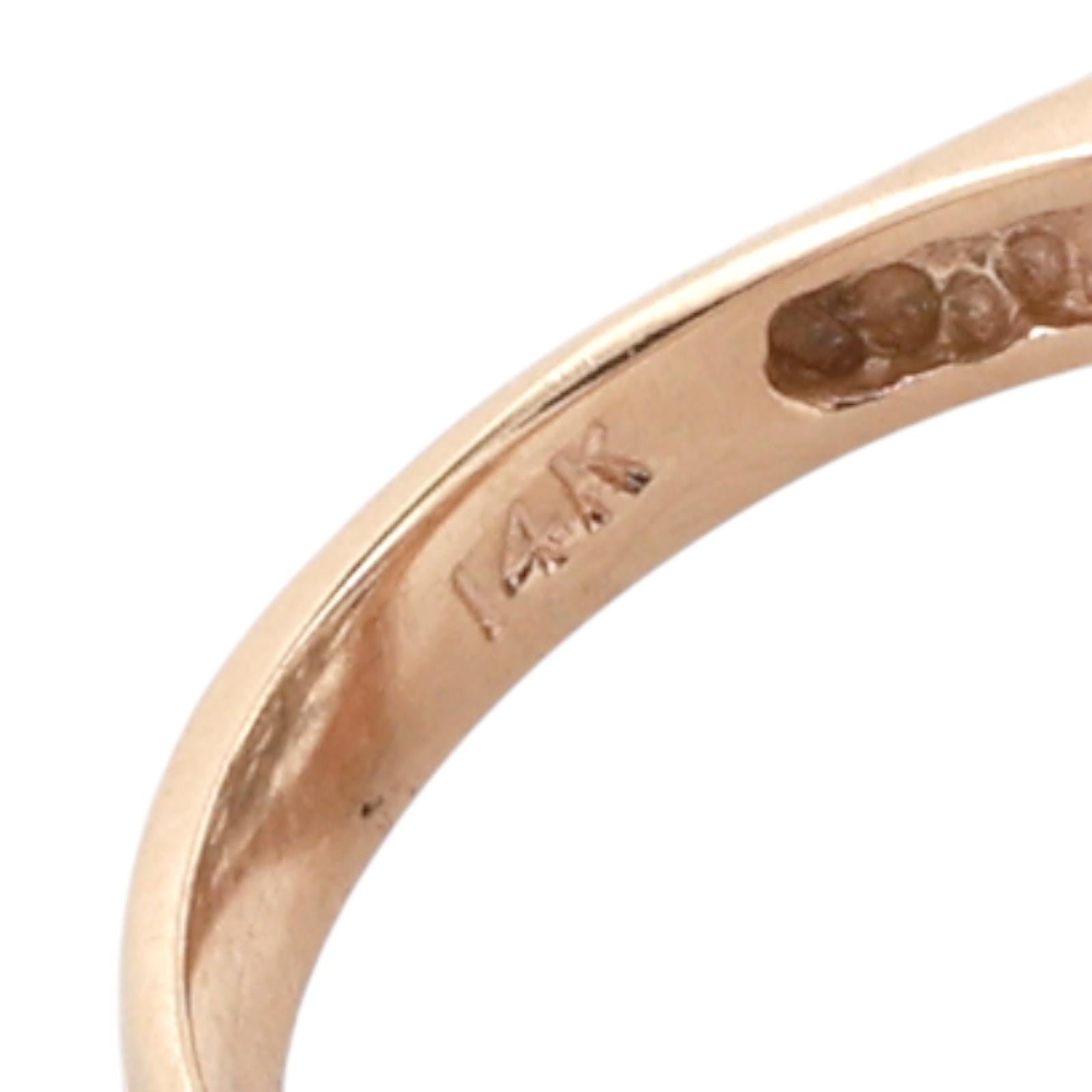 1.50CTW Diamond Cluster Ring Two Tone Gold Estate Cocktail Ring Size 5.25
