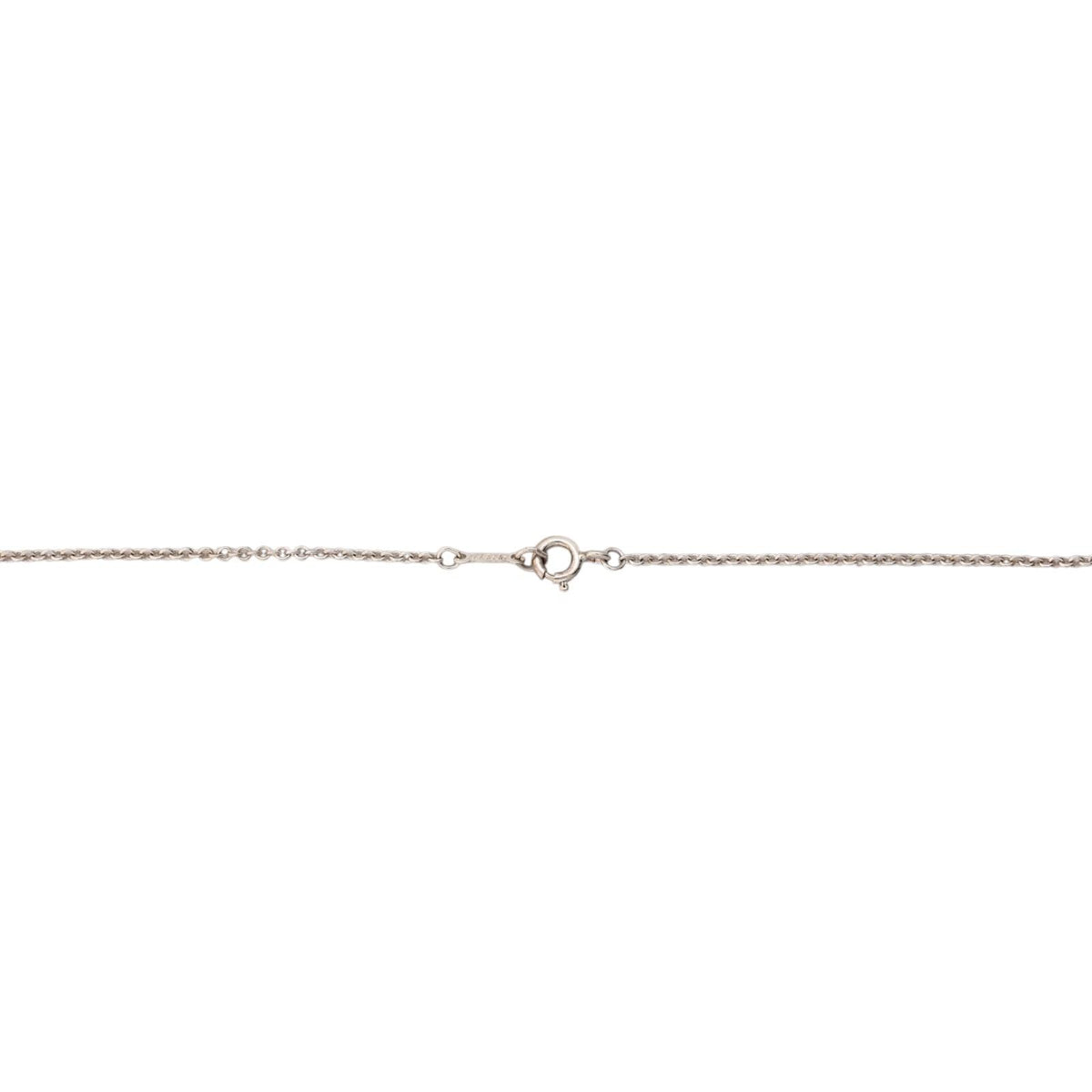 Tiffany & Co. Elsa Peretti Three Teardrop Necklace Sterling Silver 925 16"