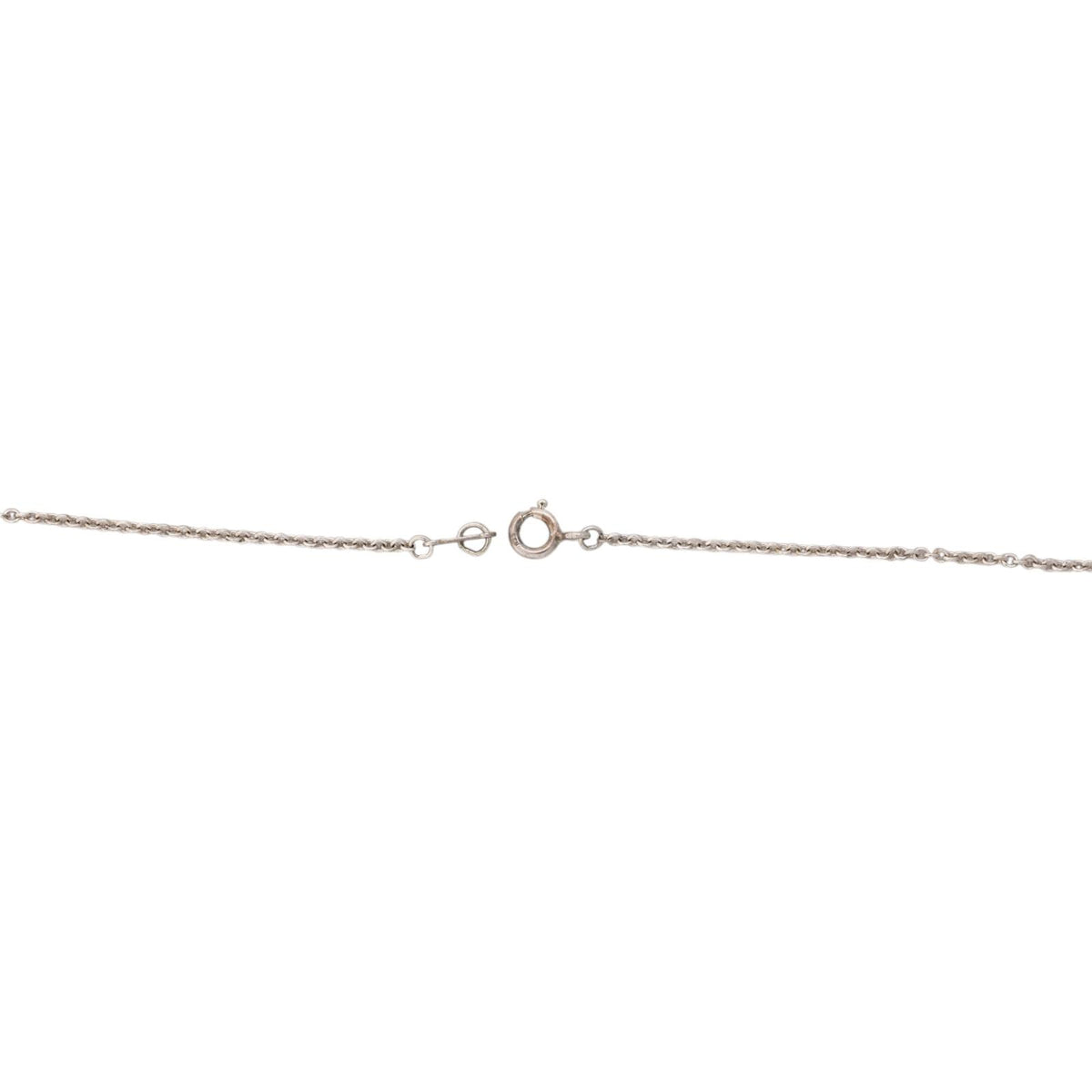 Tiffany & Co. Elsa Peretti Three Teardrop Necklace Sterling Silver 925 16"