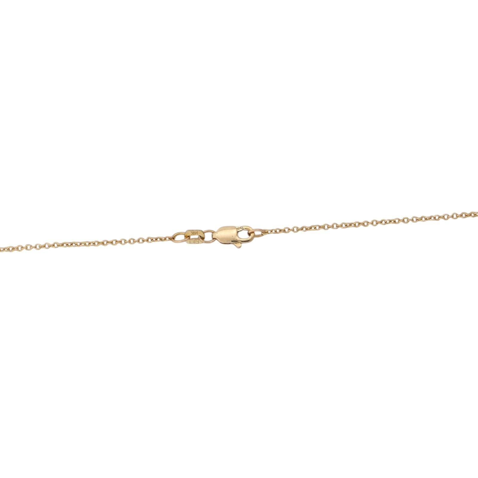 EFFY 14K Yellow Gold Natural 2.10 TW Ruby Halo Diamond Pendant Necklace 18.25"