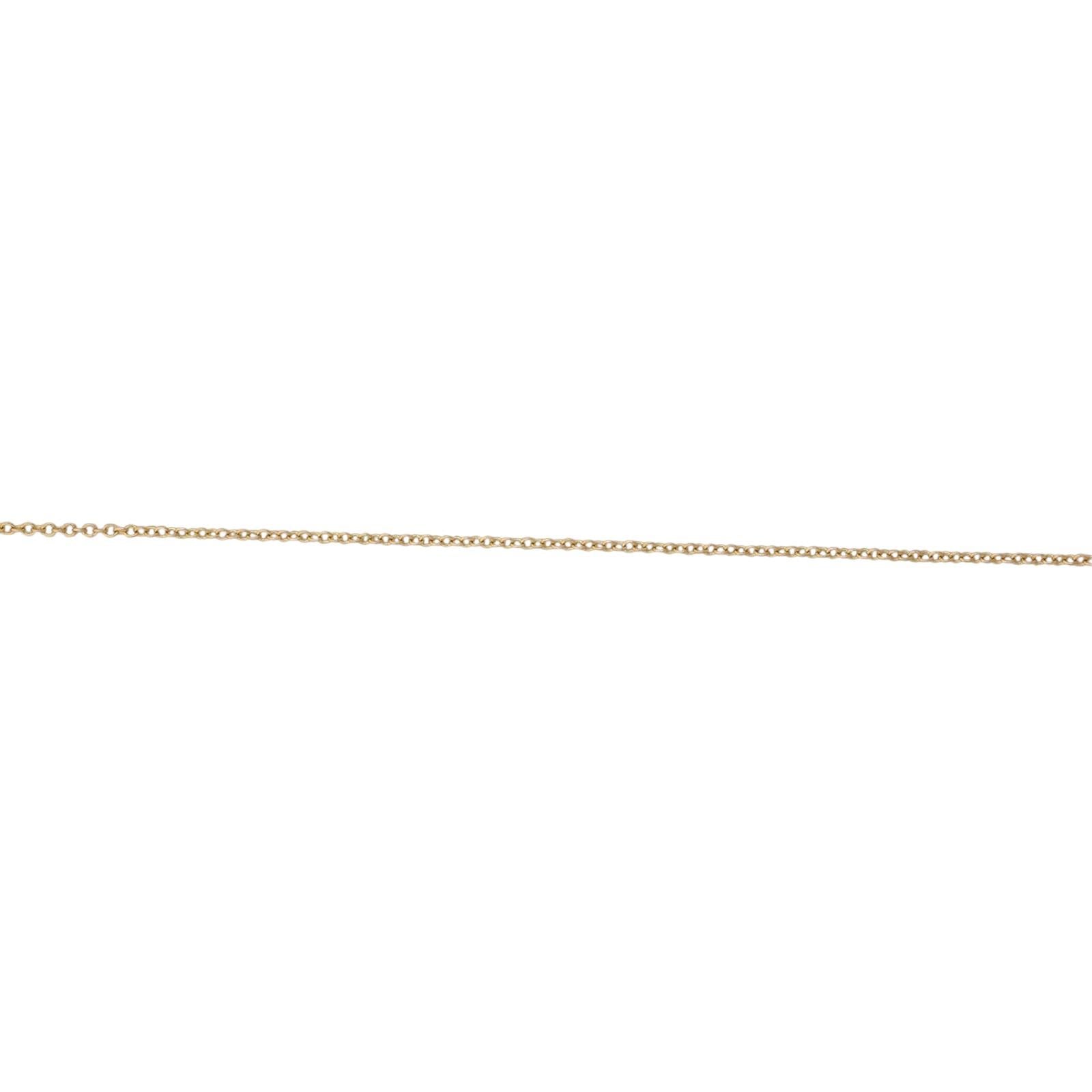 EFFY 14K Yellow Gold Natural 2.10 TW Ruby Halo Diamond Pendant Necklace 18.25"