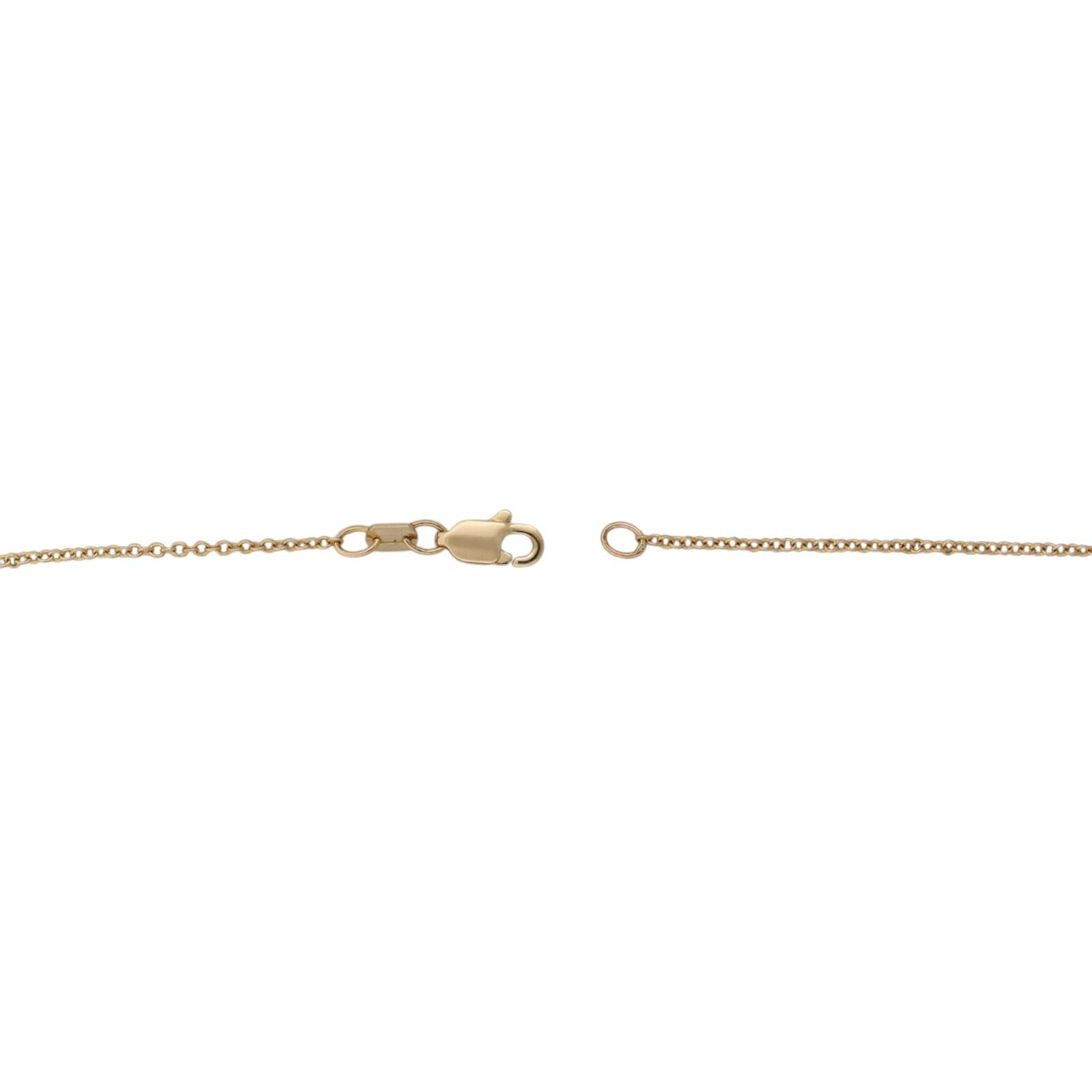 EFFY 14K Yellow Gold Natural 2.10 TW Ruby Halo Diamond Pendant Necklace 18.25"